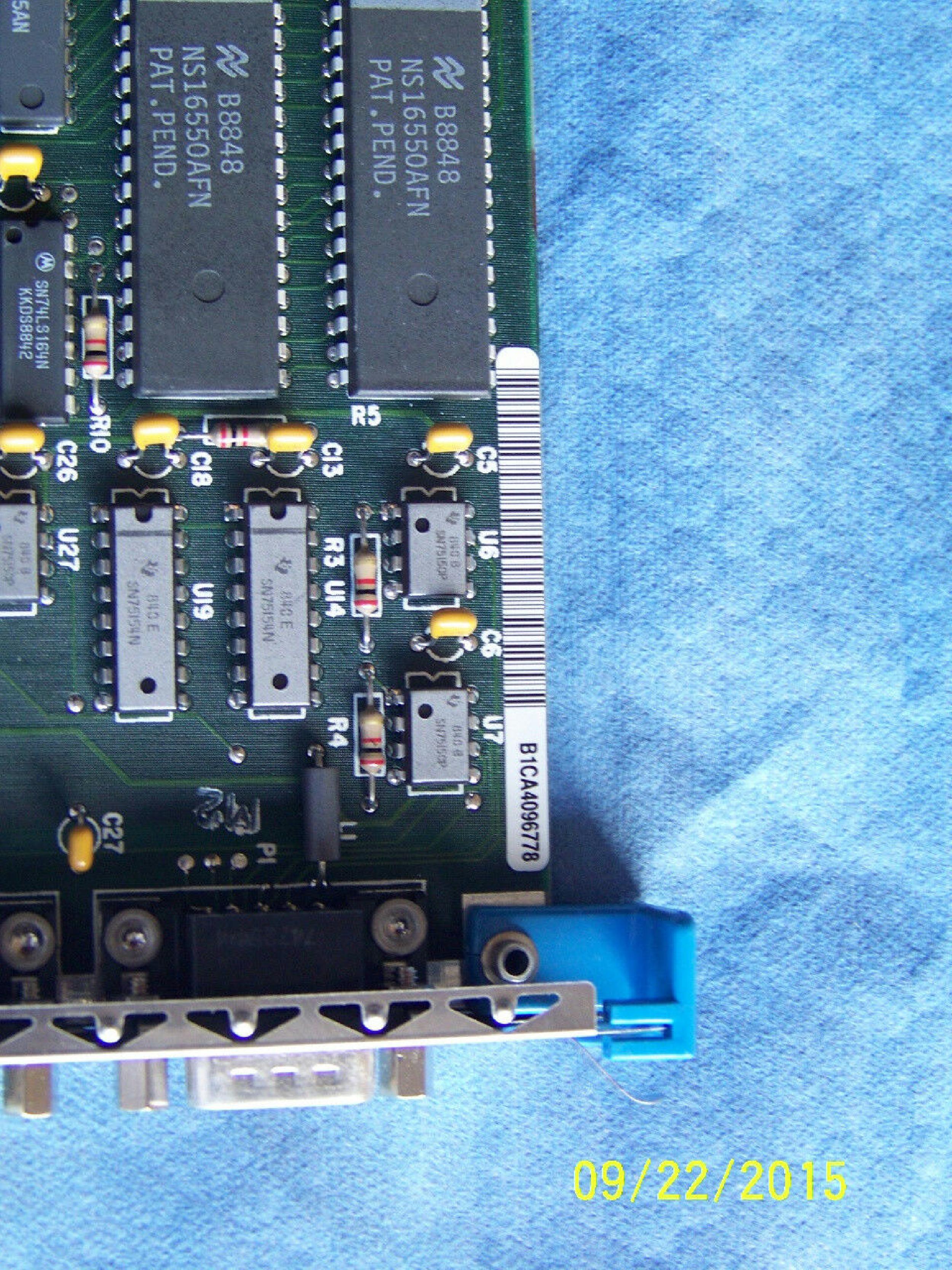 IBM 33F8702 DUAL ASYNC ADAPTER MCA MICROCHANNEL