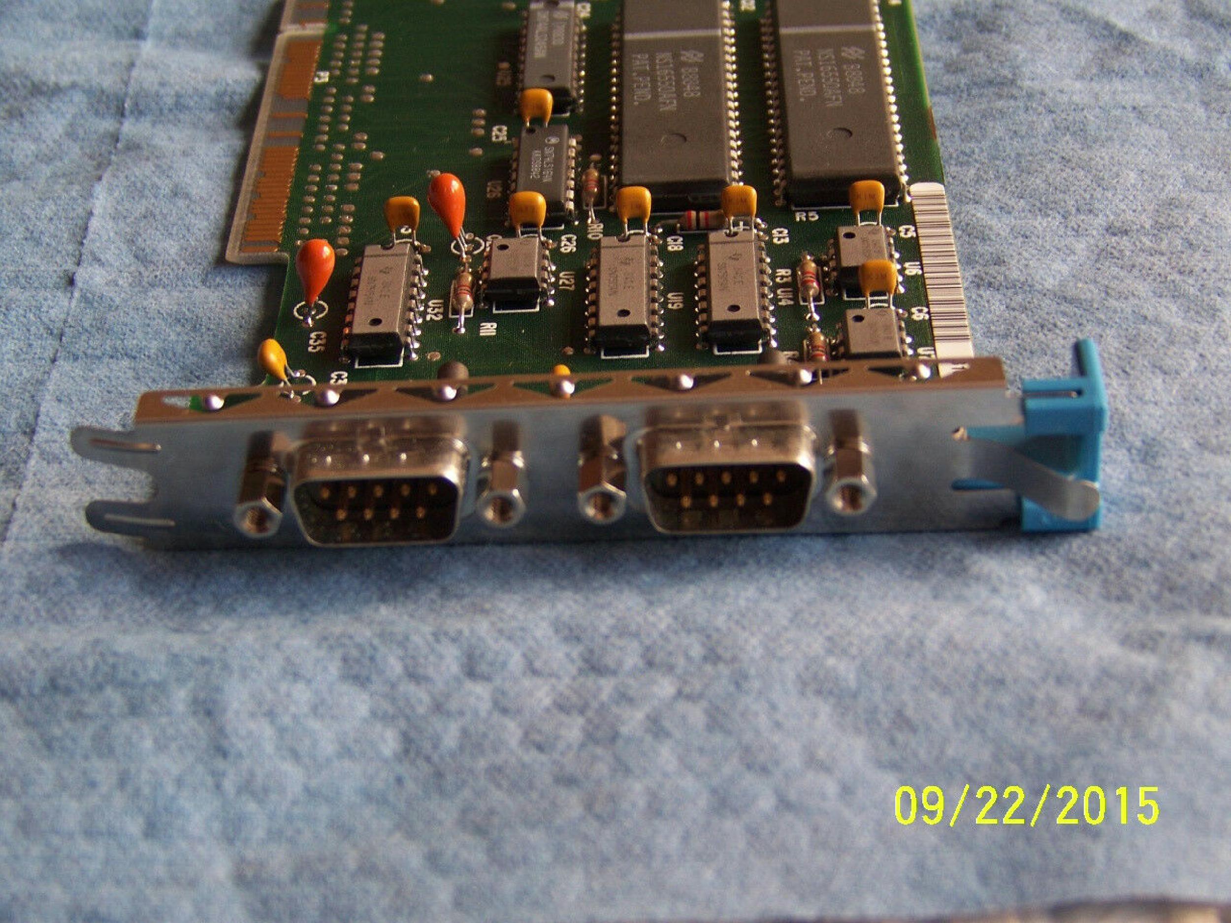 IBM 33F8702 DUAL ASYNC ADAPTER MCA MICROCHANNEL