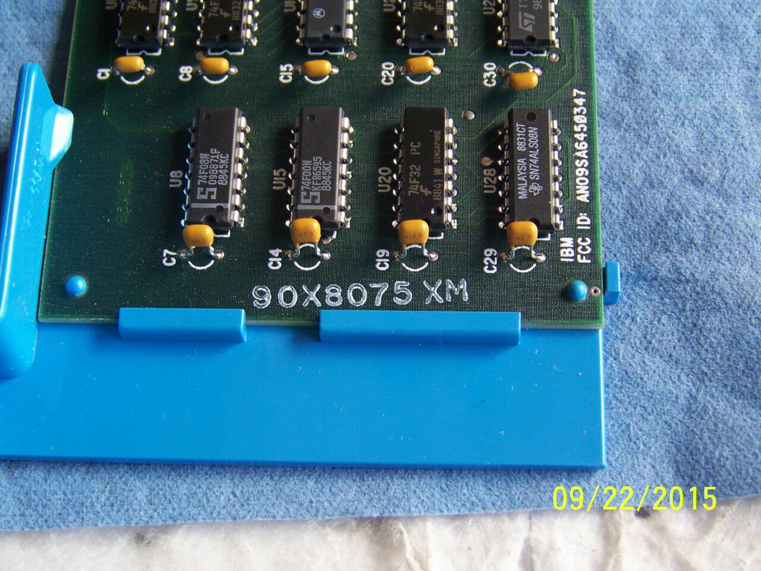 IBM 33F8702 DUAL ASYNC ADAPTER MCA MICROCHANNEL