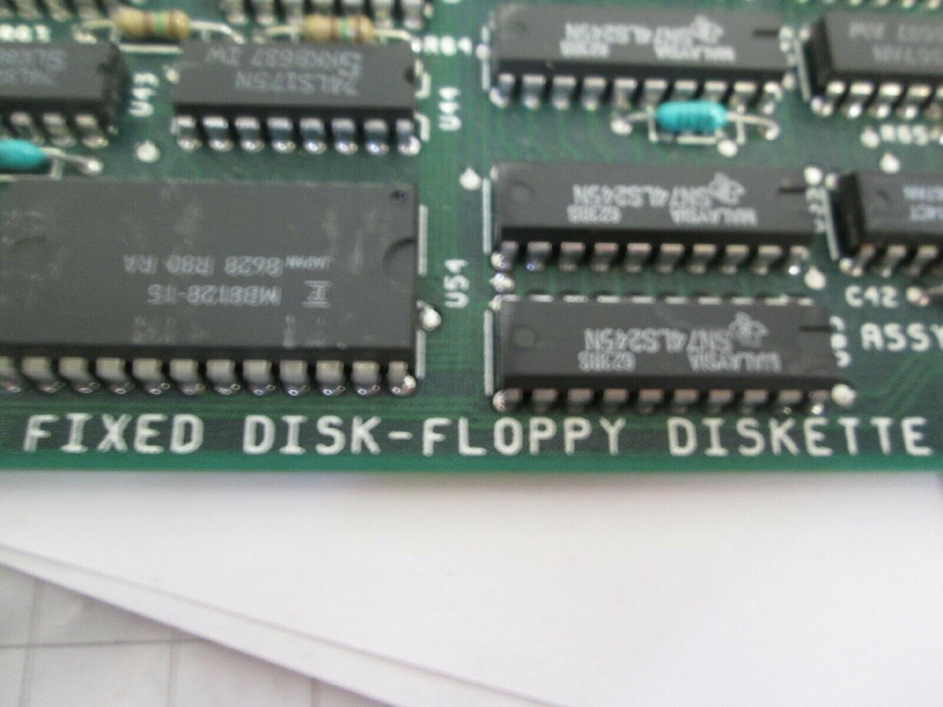 IBM 68X3756 16BIT ISA MFM FIXED DISK - FLOPPY DISKETTE