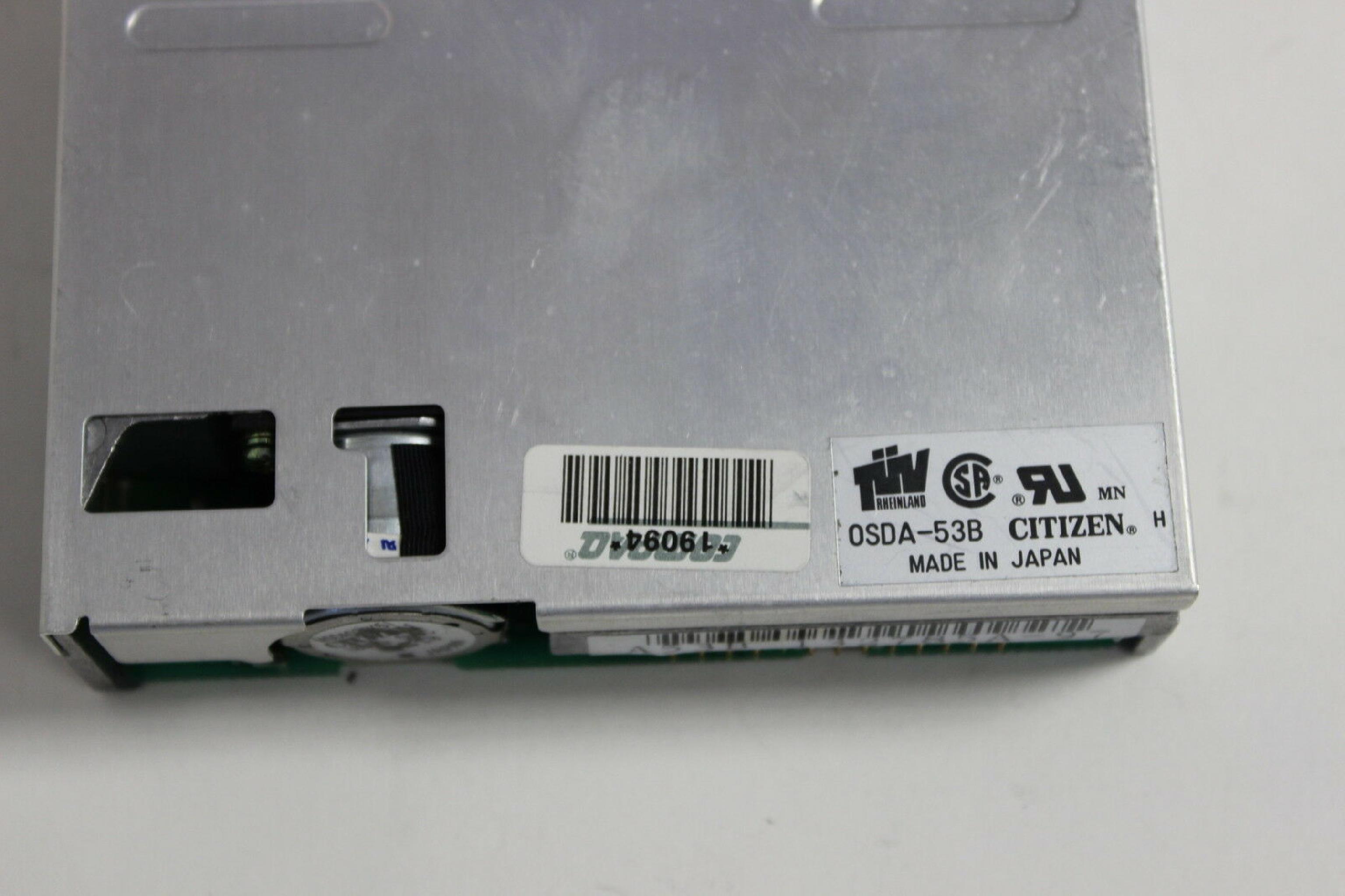 CITIZEN OSDA-53B 3.5INCH FLOPPY DRIVE 1.44MB