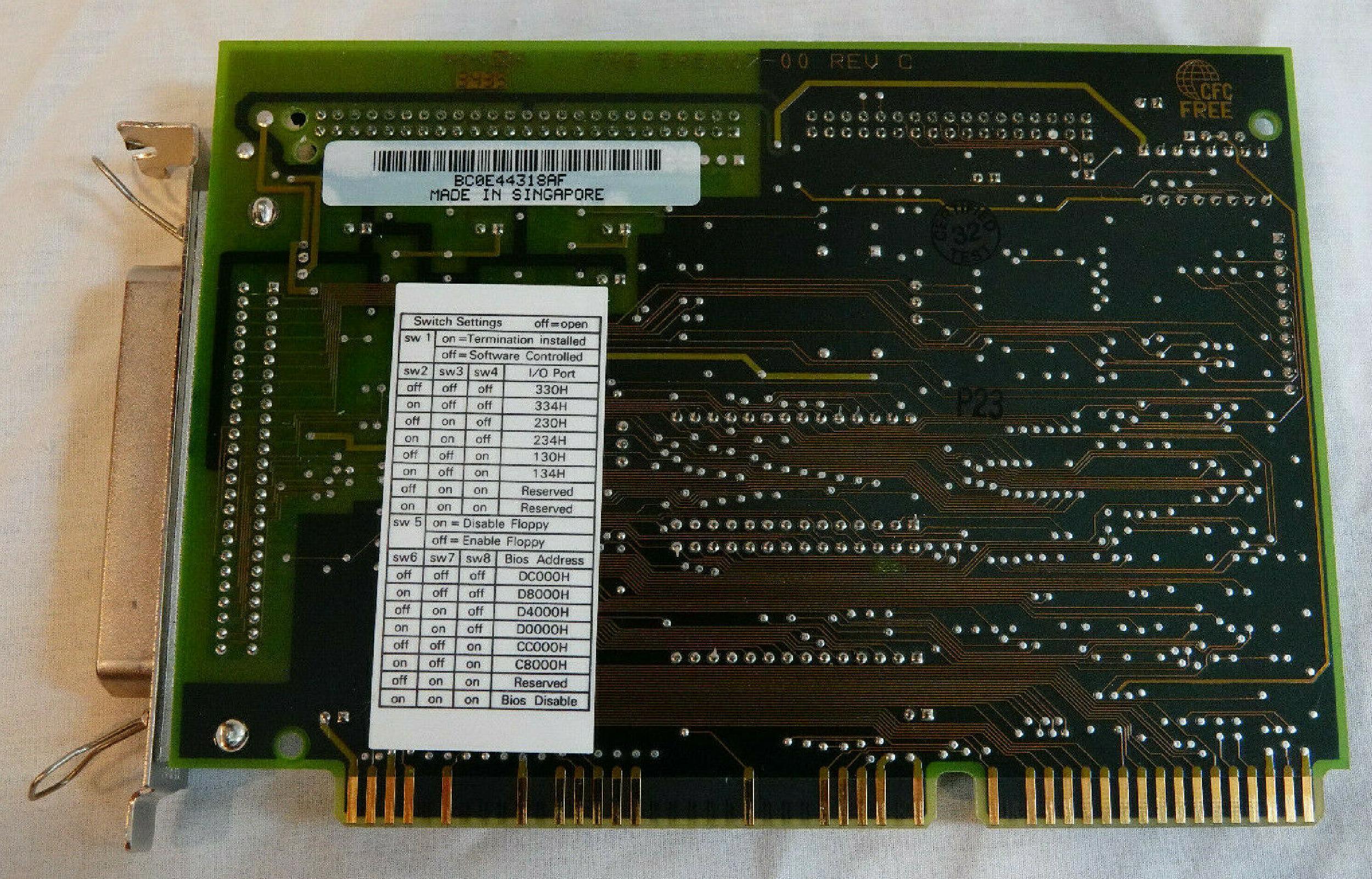ADAPTEC AHA-1542CF ISA BUSMASTERING SCSI CONTROLLER