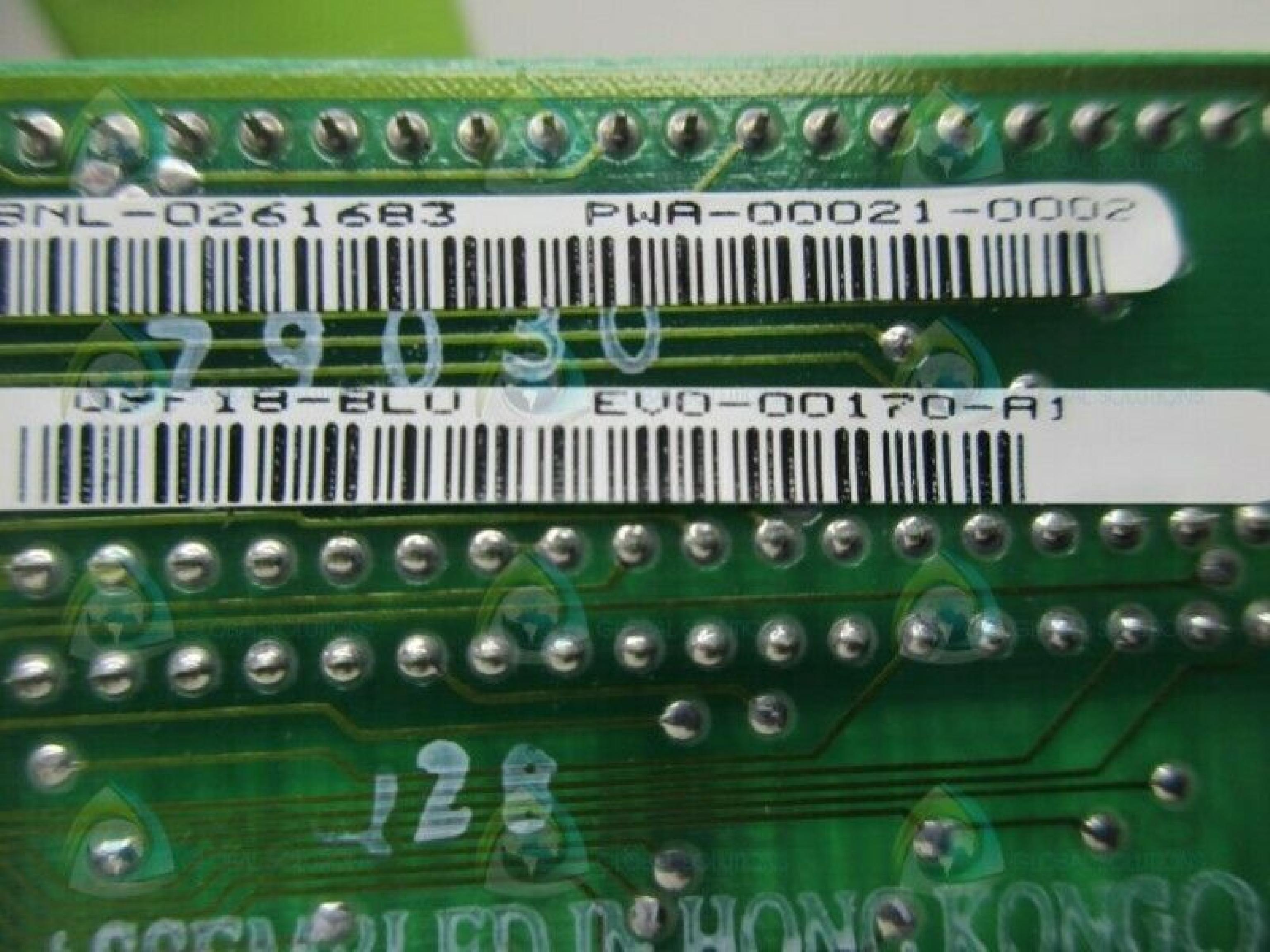 EVEREX EVO-00170-A1 16 BIT AT I/O BOARD EV-170