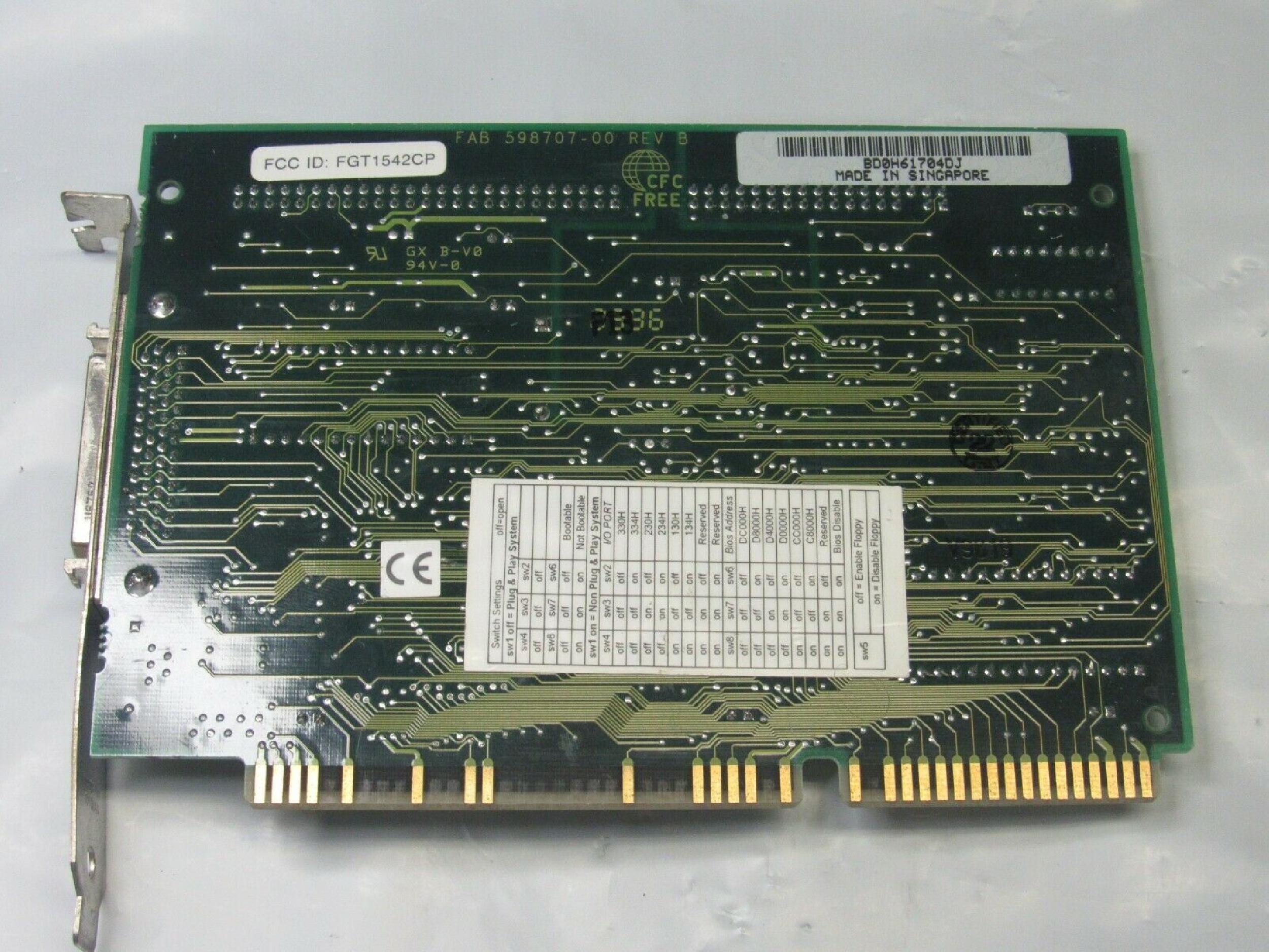 ADAPTEC AHA-1542CP ISA BUSMASTERING SCSI CONTROLLER