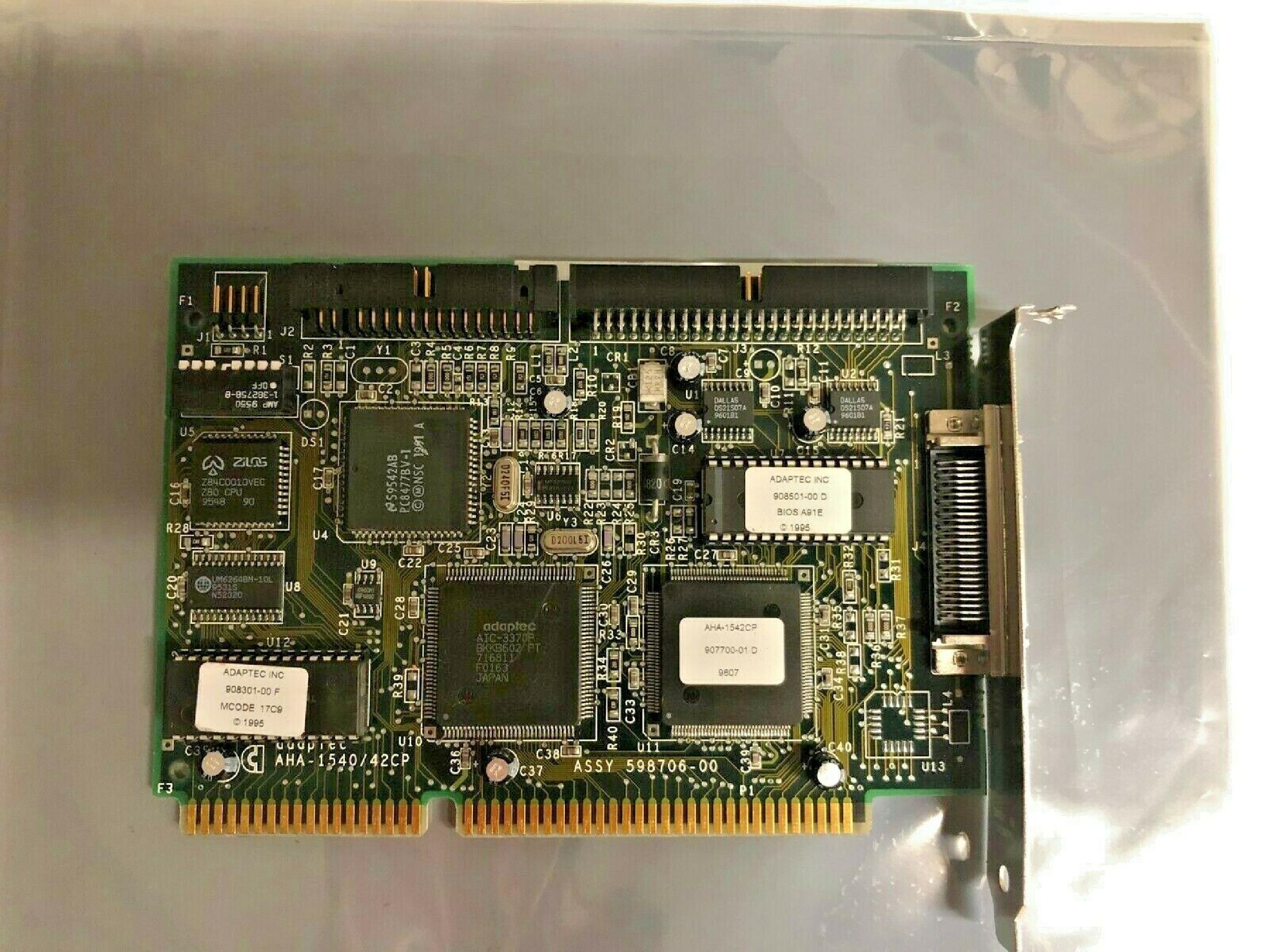 ADAPTEC AHA-1542CP ISA BUSMASTERING SCSI CONTROLLER