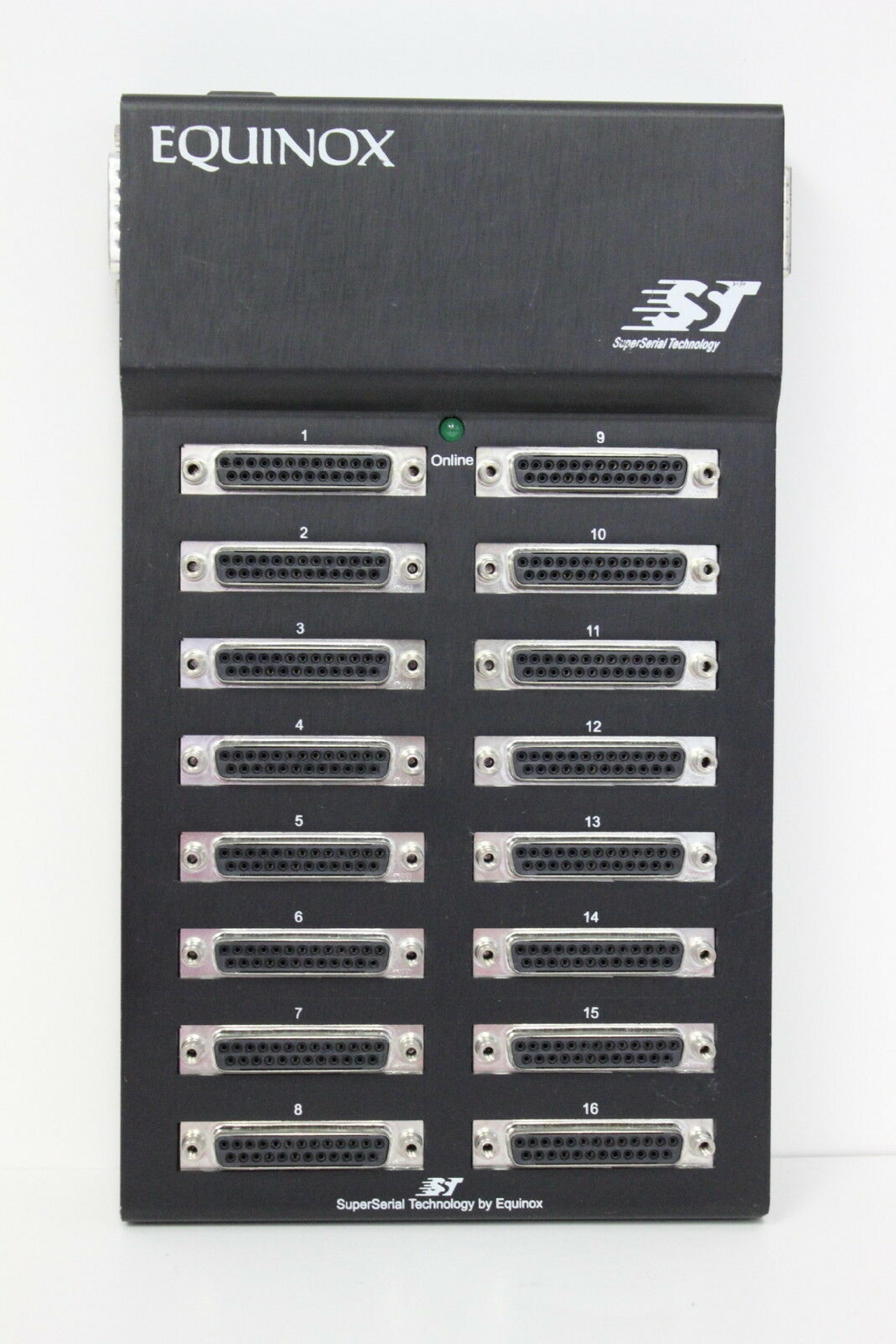 EQUINOX 790125-1 PM16-DB PORT MODULE 16 PORT SERIAL DISTRIBUTION