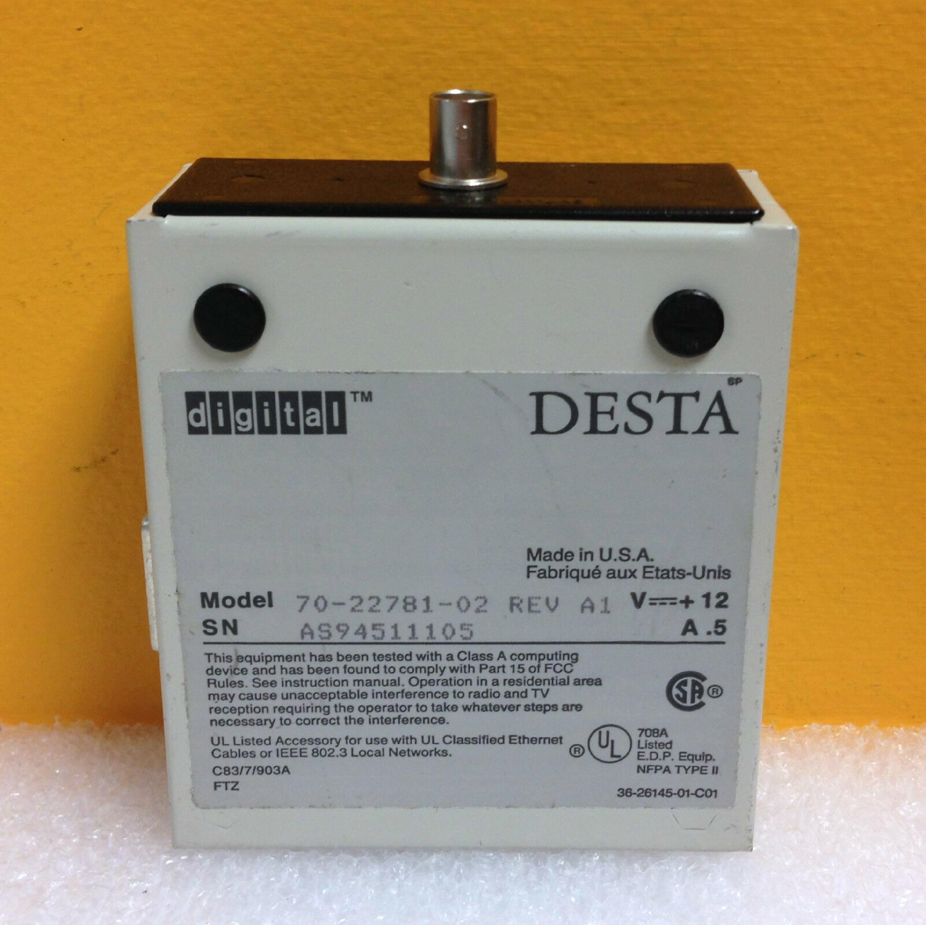 DEC / DIGITAL EQUIPMENT CORPORATION 70-22781-02 DESTA TRANSCEIVER