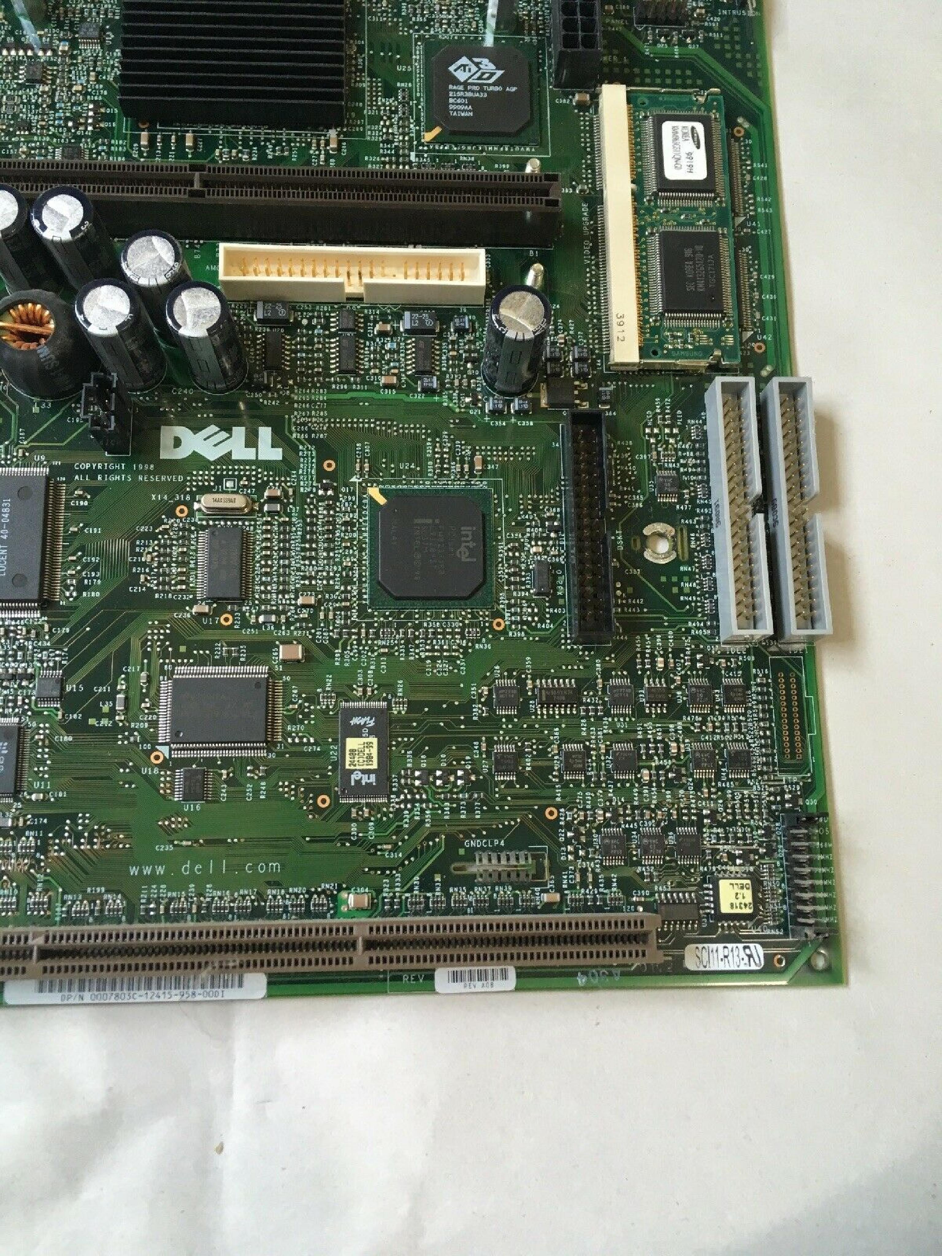 DELL 0007803C SYSTEM BOARD OPTIPLEX GX1 0007803C-12411-93A-QL4E