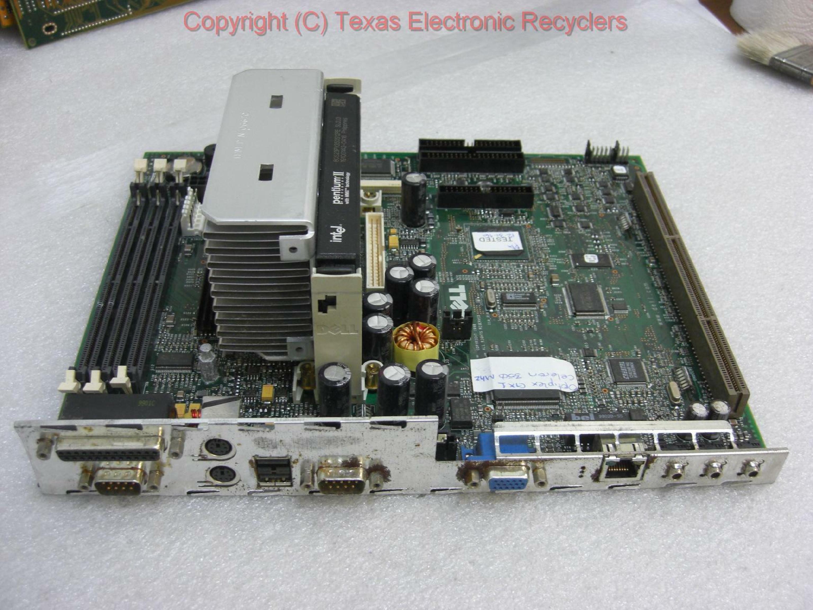 DELL 7803C SYSTEM BOARD OPTIPLEX GX1 0007803C-12411-93A-QL4E