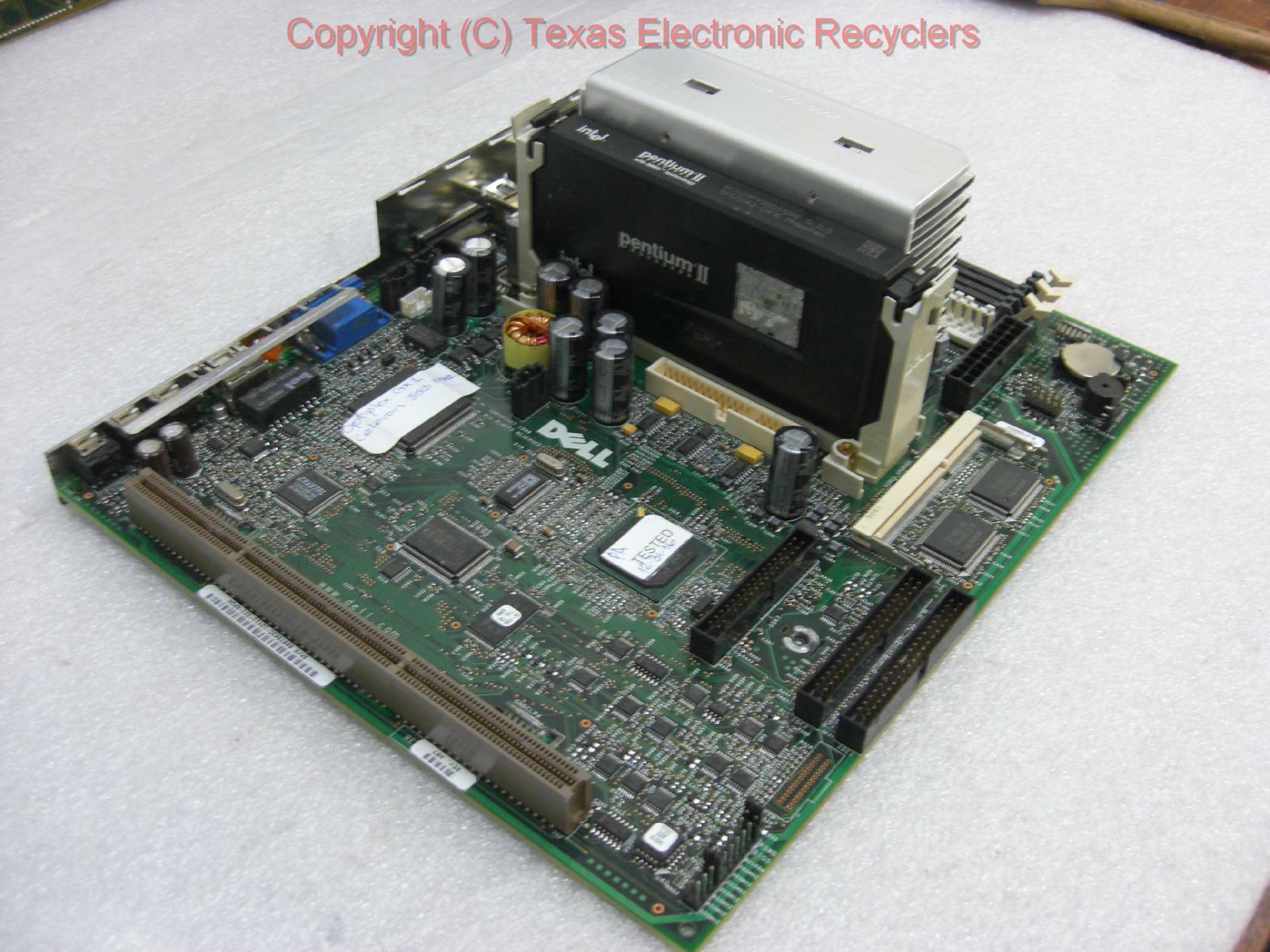 DELL 7803C SYSTEM BOARD OPTIPLEX GX1 0007803C-12411-93A-QL4E