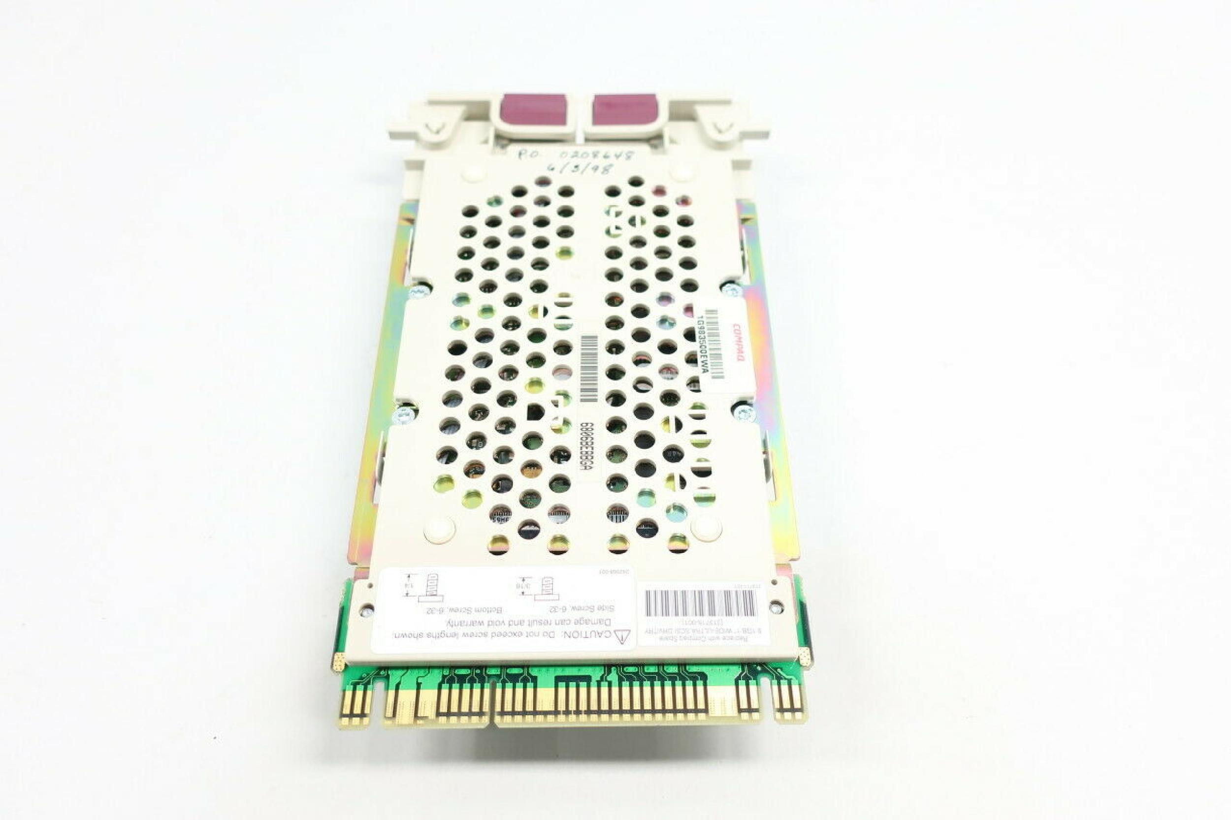 COMPAQ / HEWLETT PACKARD / HP 313715-001 9.1GB WIDE-ULTRA SCSI-3 HOT PLUG - STOCK ACCESSIBLE SCSI HARD DRIVE