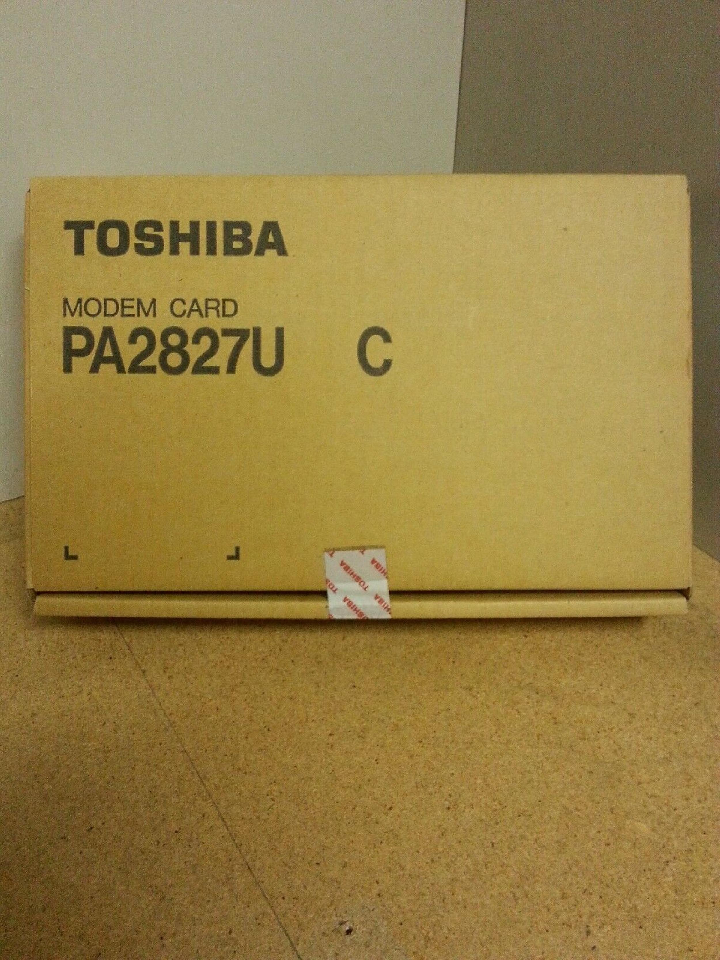 TOSHIBA PA2827U 33.6 INTERNAL MODEM FOR 440CDX 460CDX 465CDX 220CDS SATTELITE SERIES
