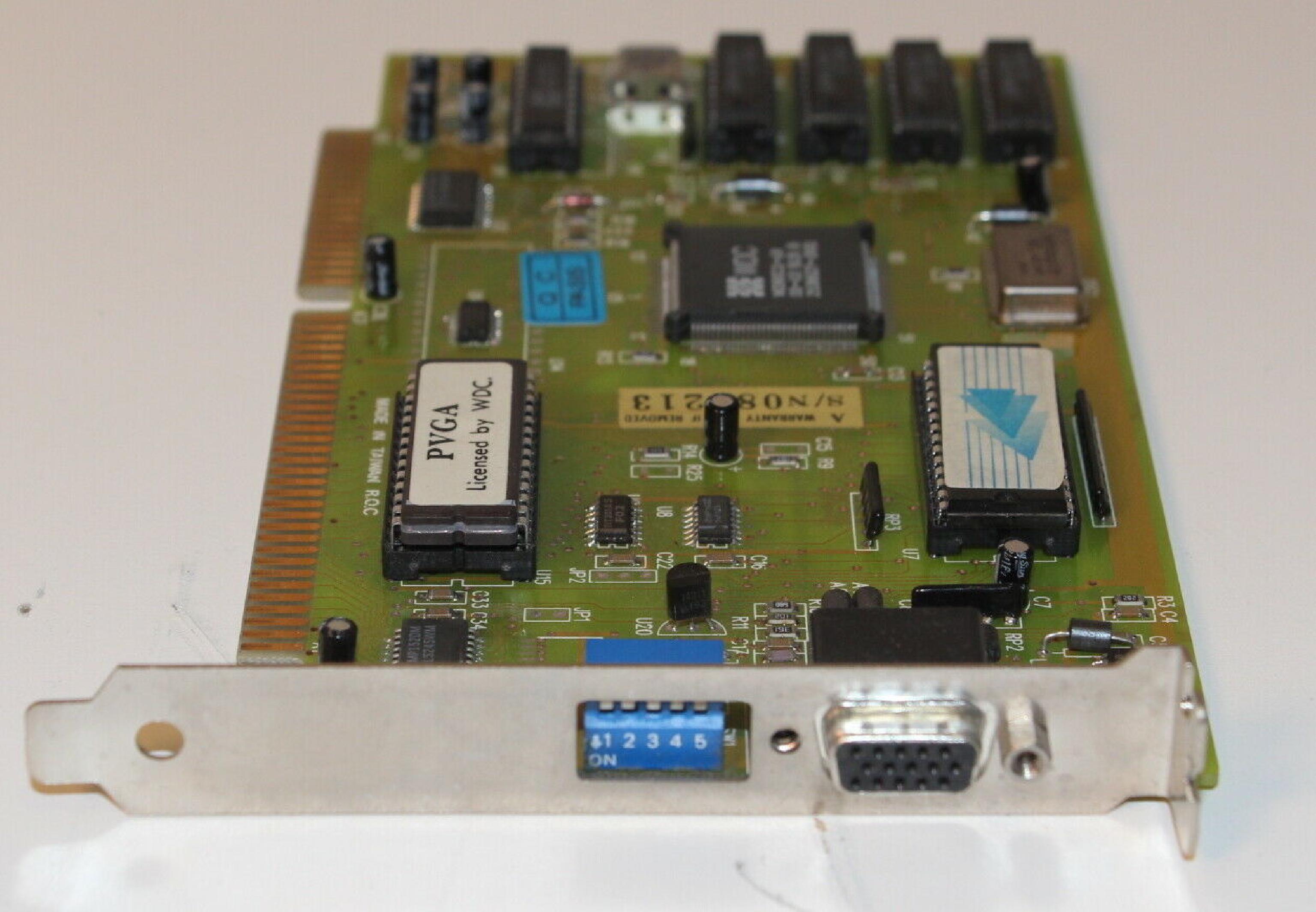 WESTERN DIGITAL / WD WD90C11-LR ISA VGA CARD