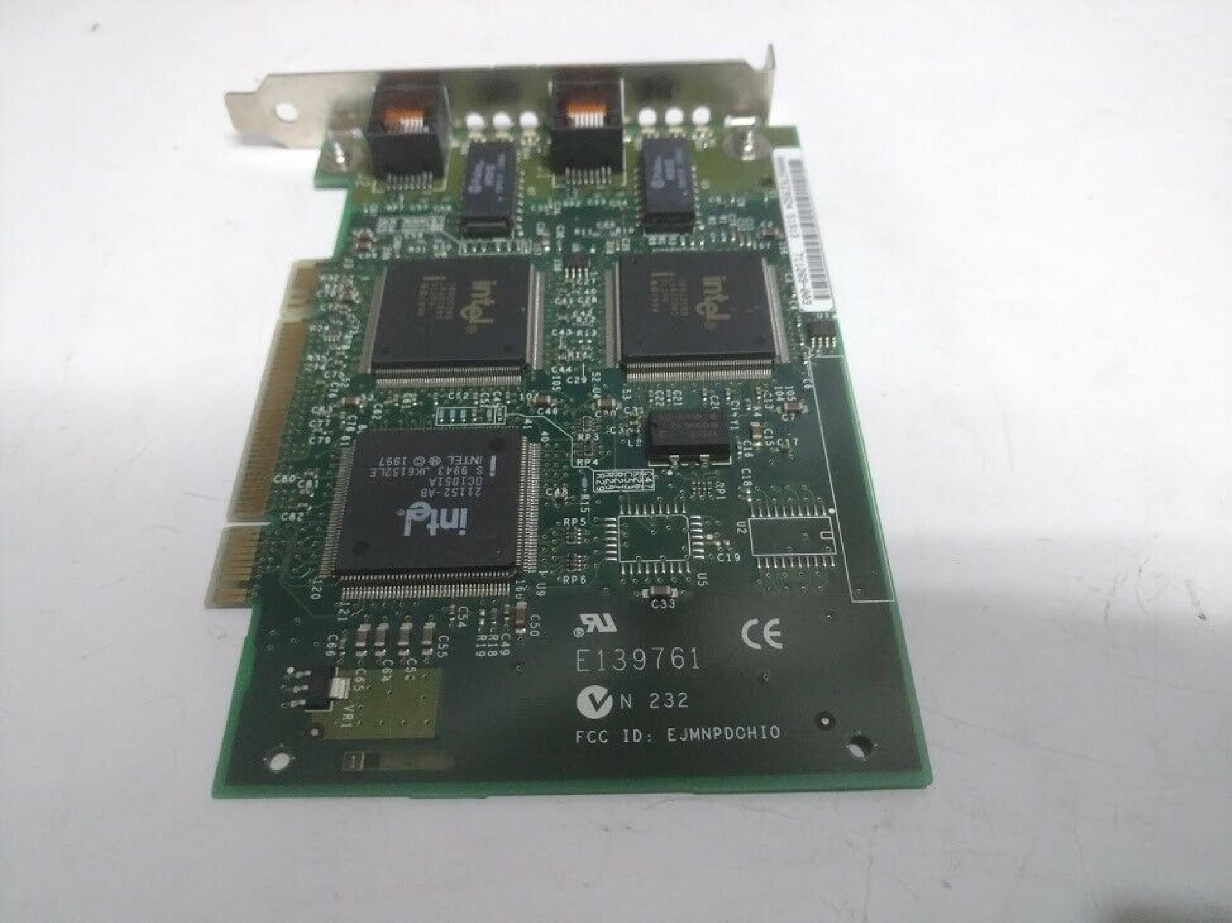 INTEL 711269-003 DUAL 10/100TX PCI NIC NETWORK CARD