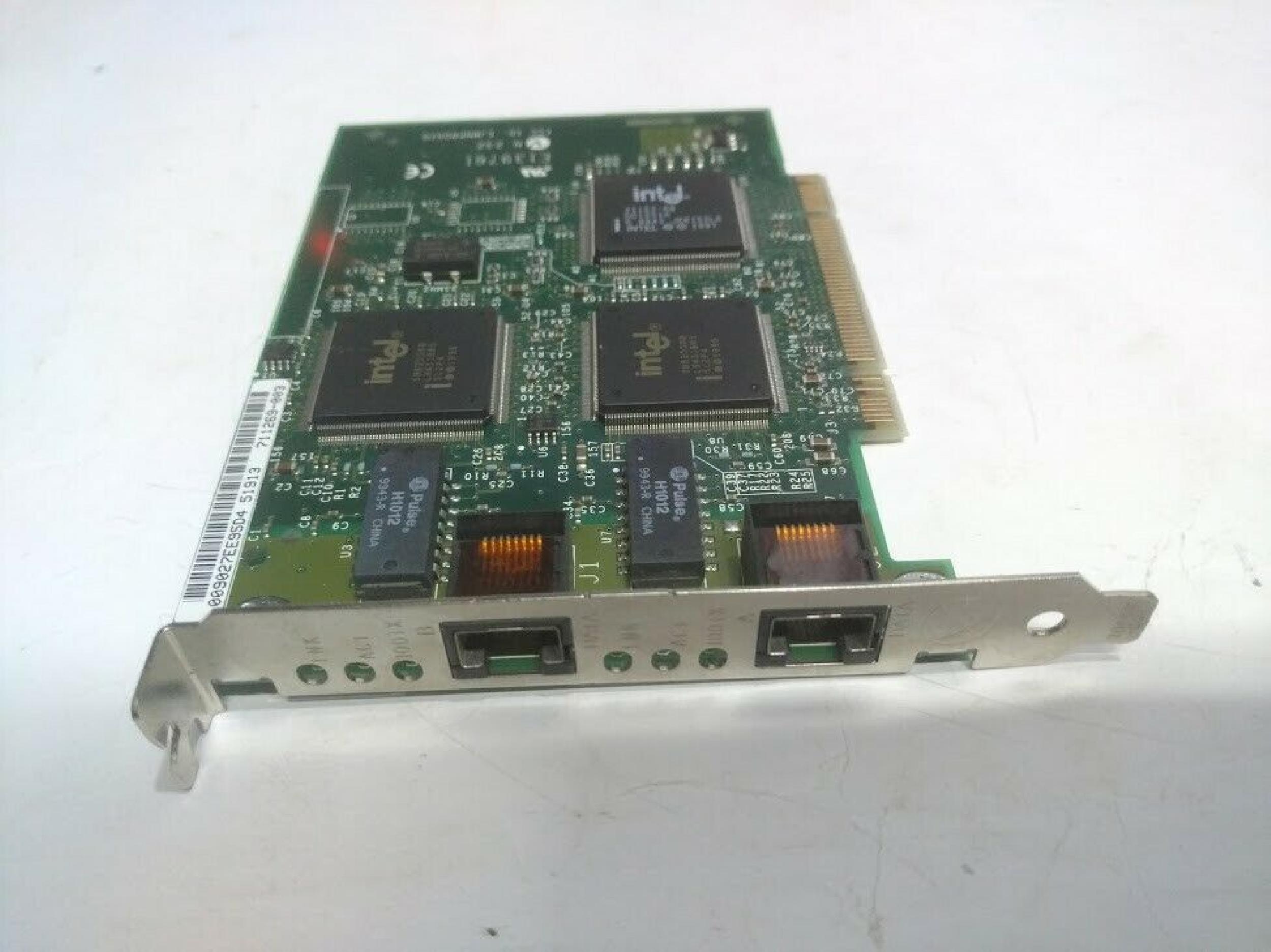 INTEL 711269-003 DUAL 10/100TX PCI NIC NETWORK CARD