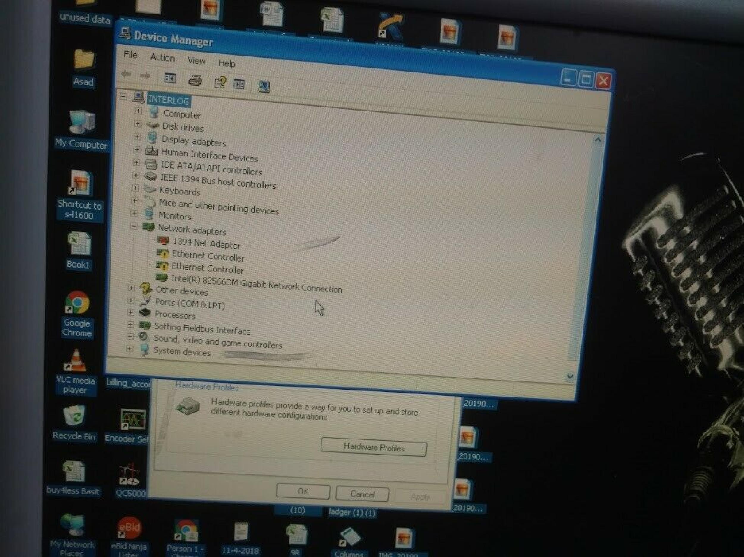 INTEL 703875-004 DUAL 10/100TX PCI NIC NETWORK CARD