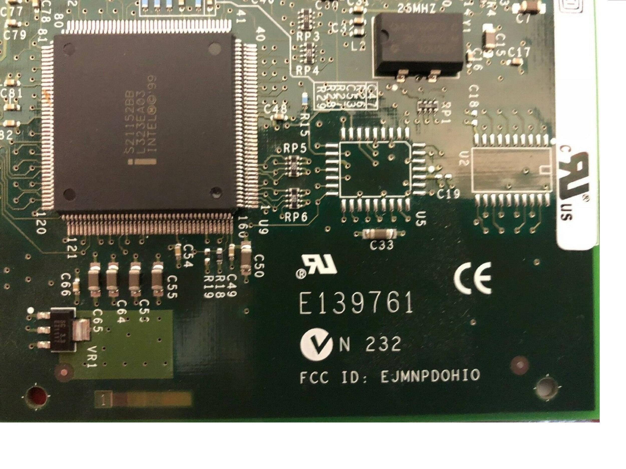 INTEL 703875-004 DUAL 10/100TX PCI NIC NETWORK CARD