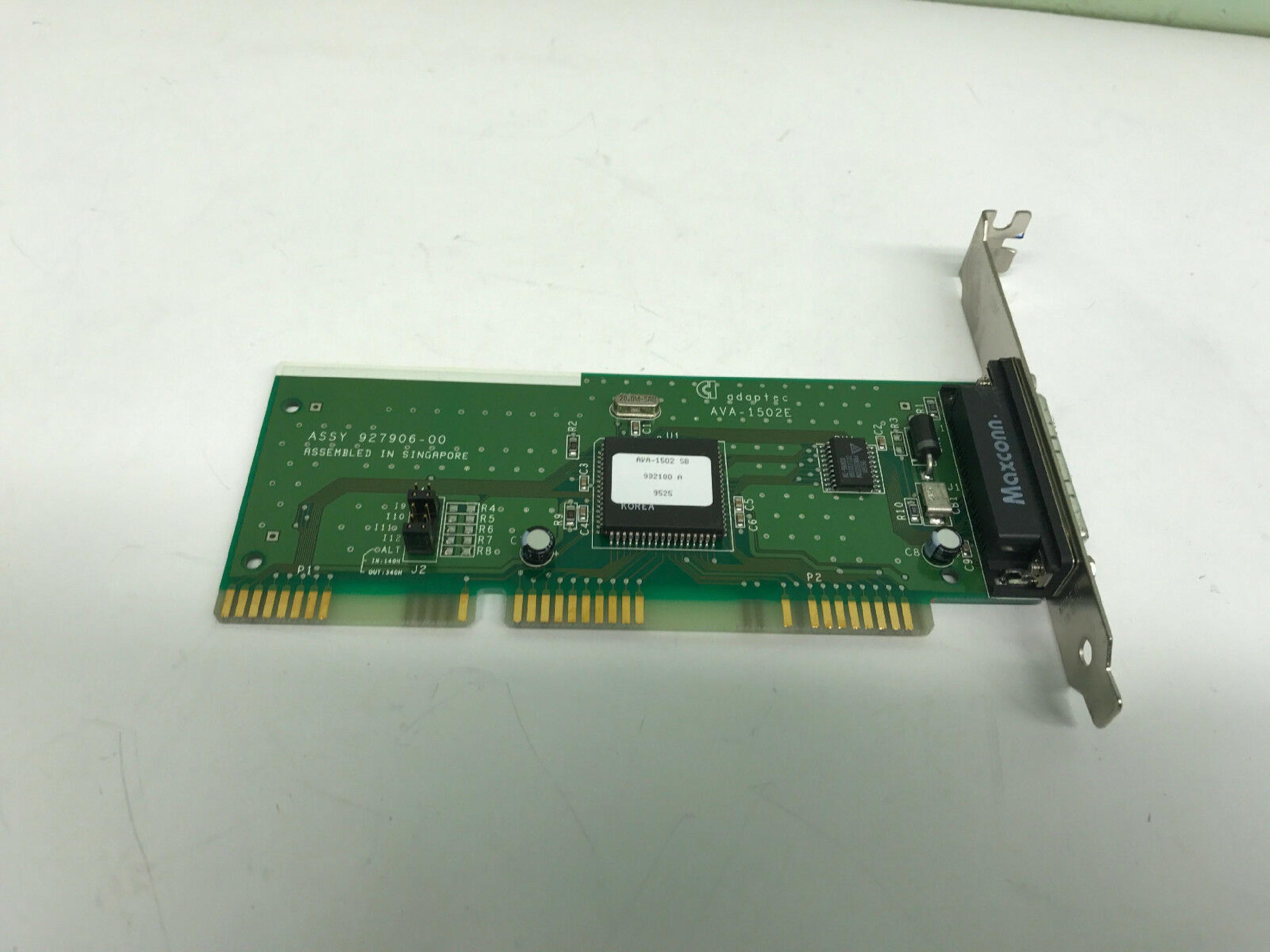 ADAPTEC AVA-1502E ISA SCSI CONTROLLER