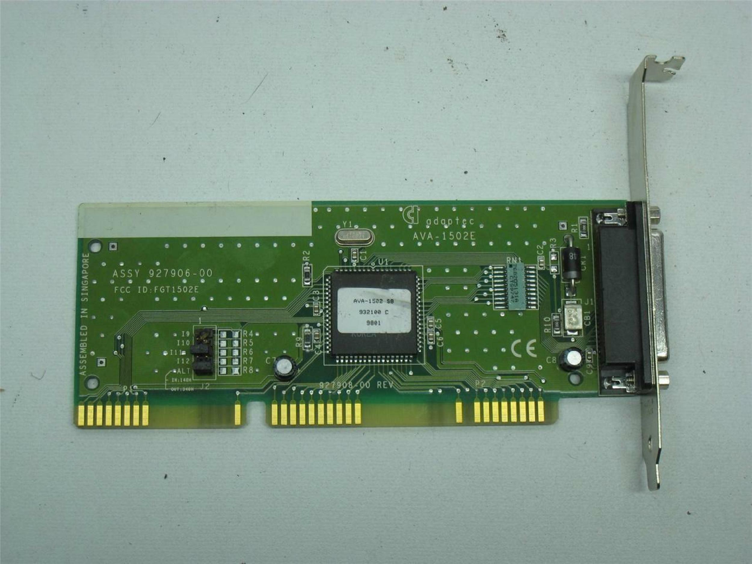 ADAPTEC 927906-00 ISA SCSI CONTROLLER