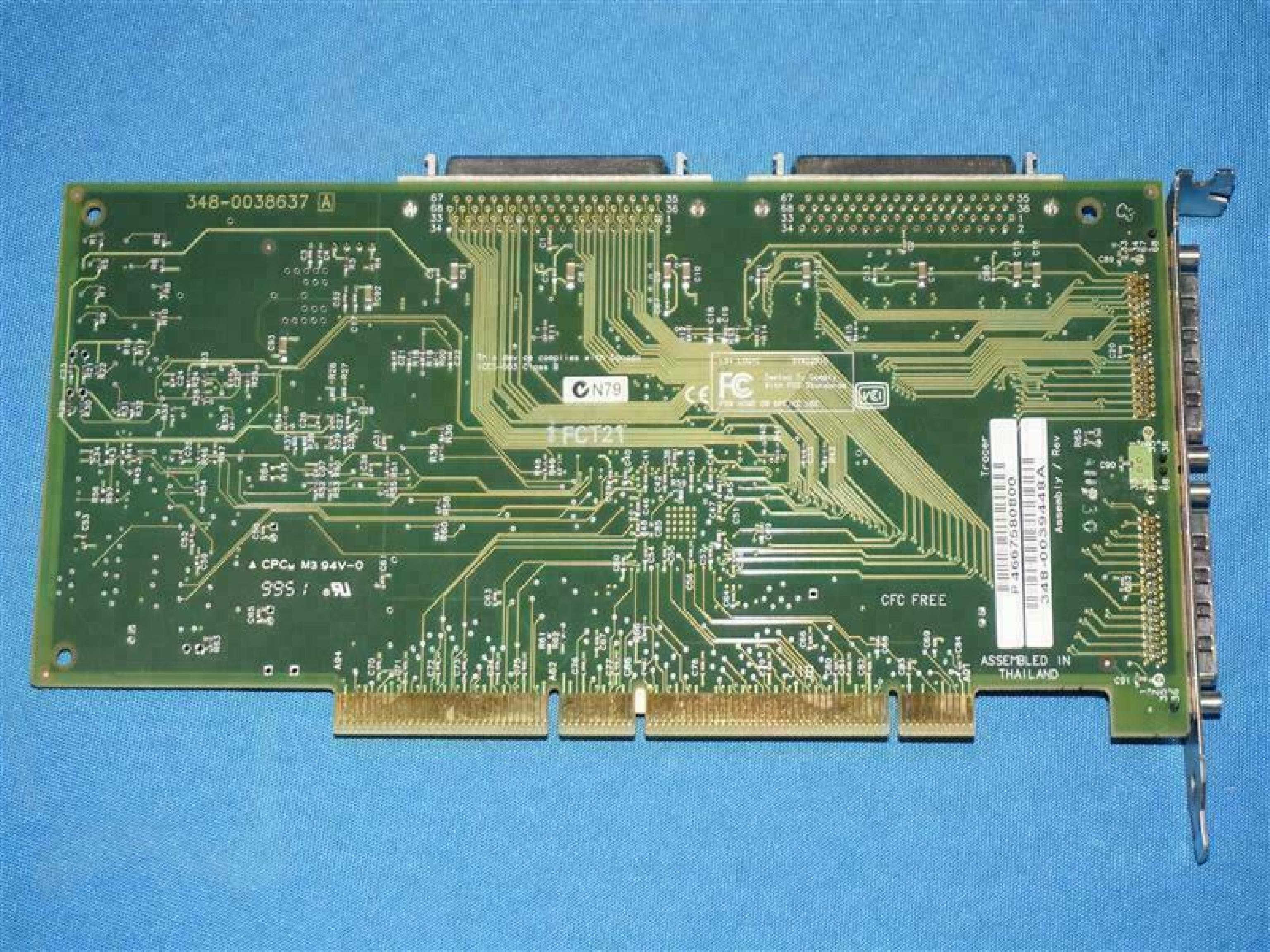 LSI LOGIC 348-0038637 64BIT PCI DUAL CHANNEL SCSI LVD CARD