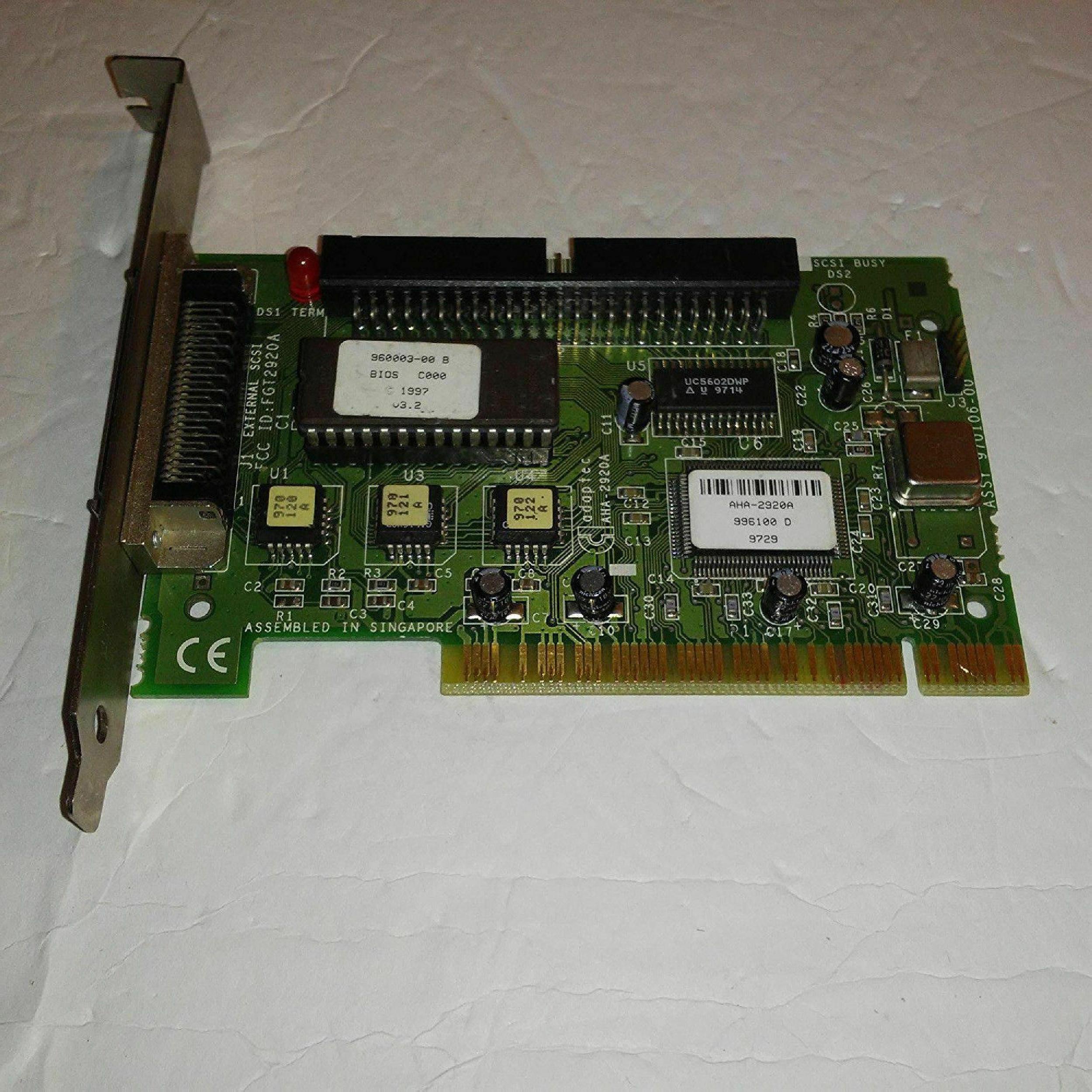 ADAPTEC 970107-00 PCI SCSI HOST ADAPTER CARD