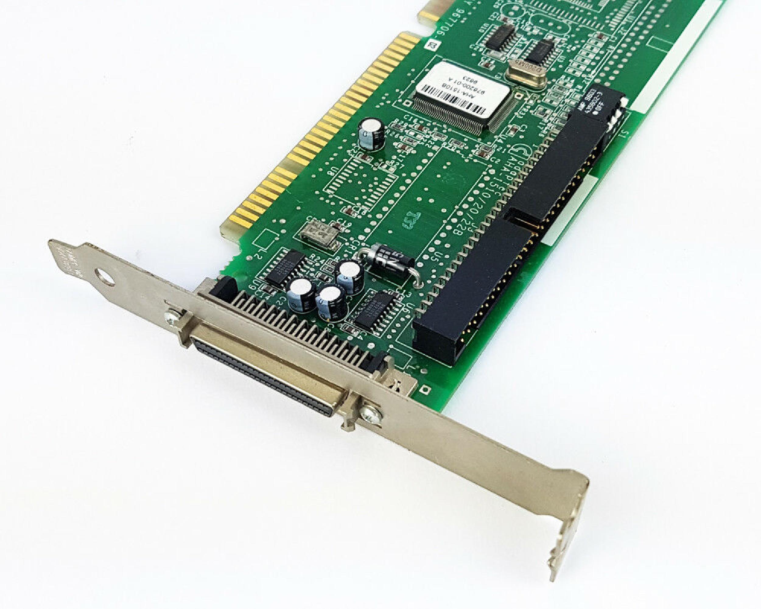 ADAPTEC AHA-1510B HARD DRIVE AND FLOPPY CONTROLLER CARD