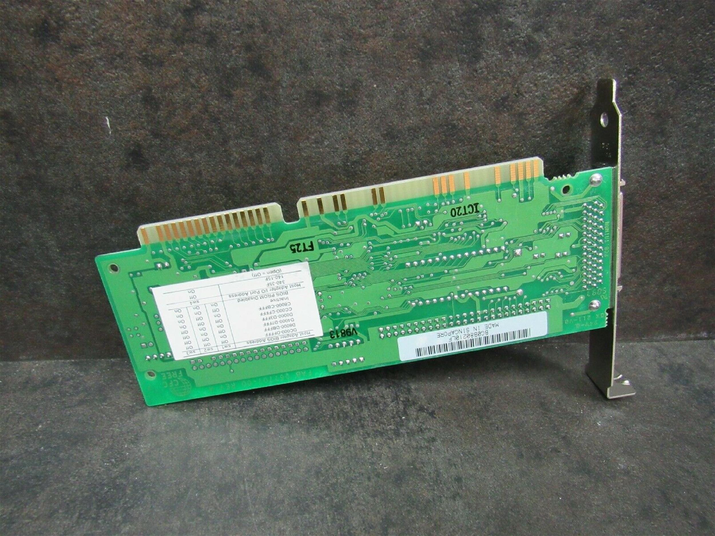 ADAPTEC 967707-00 HARD DRIVE AND FLOPPY CONTROLLER CARD