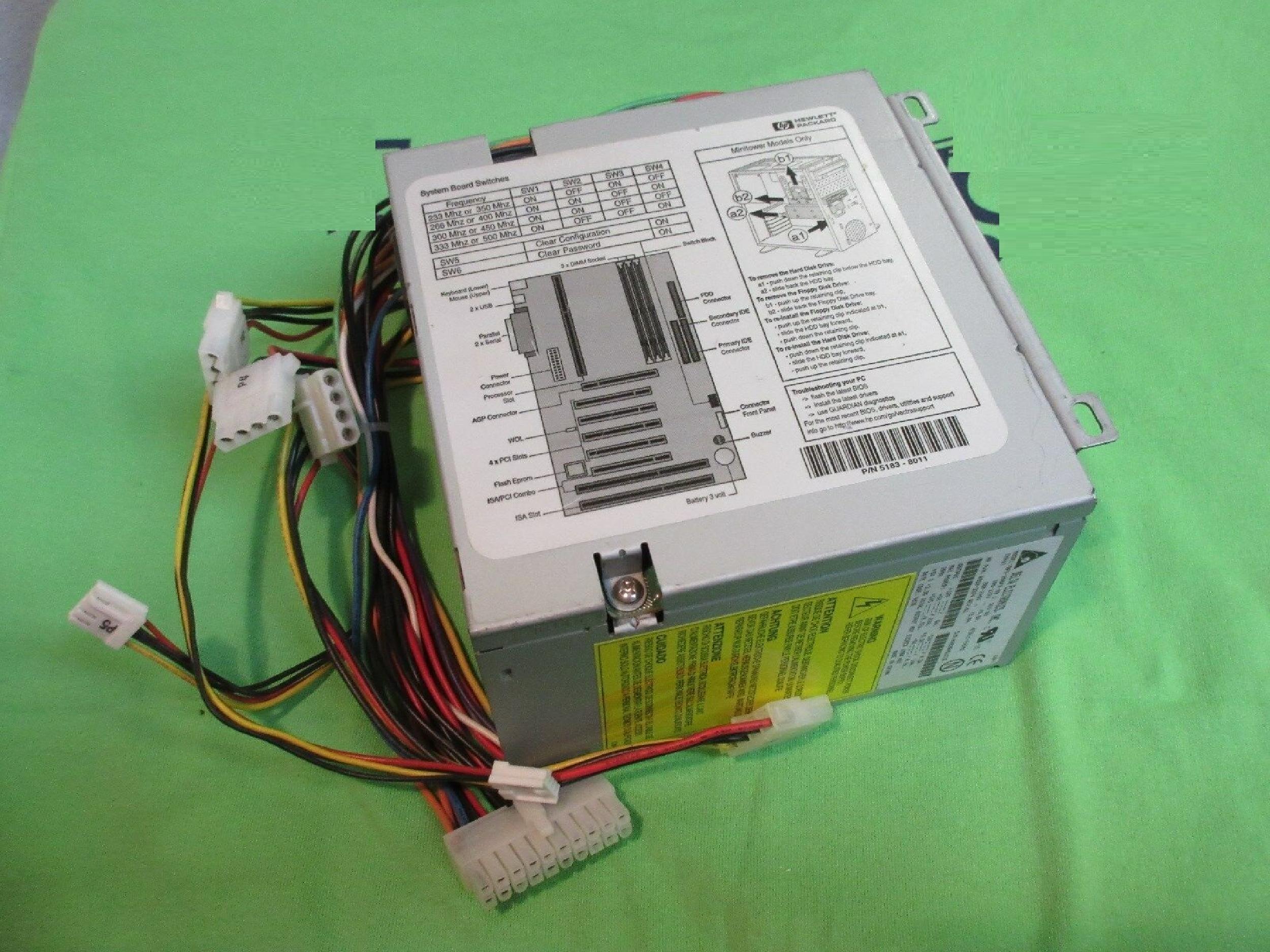 DELTA ELECTRONICS INC DPS-200PB-89G 120W POWER SUPPLY