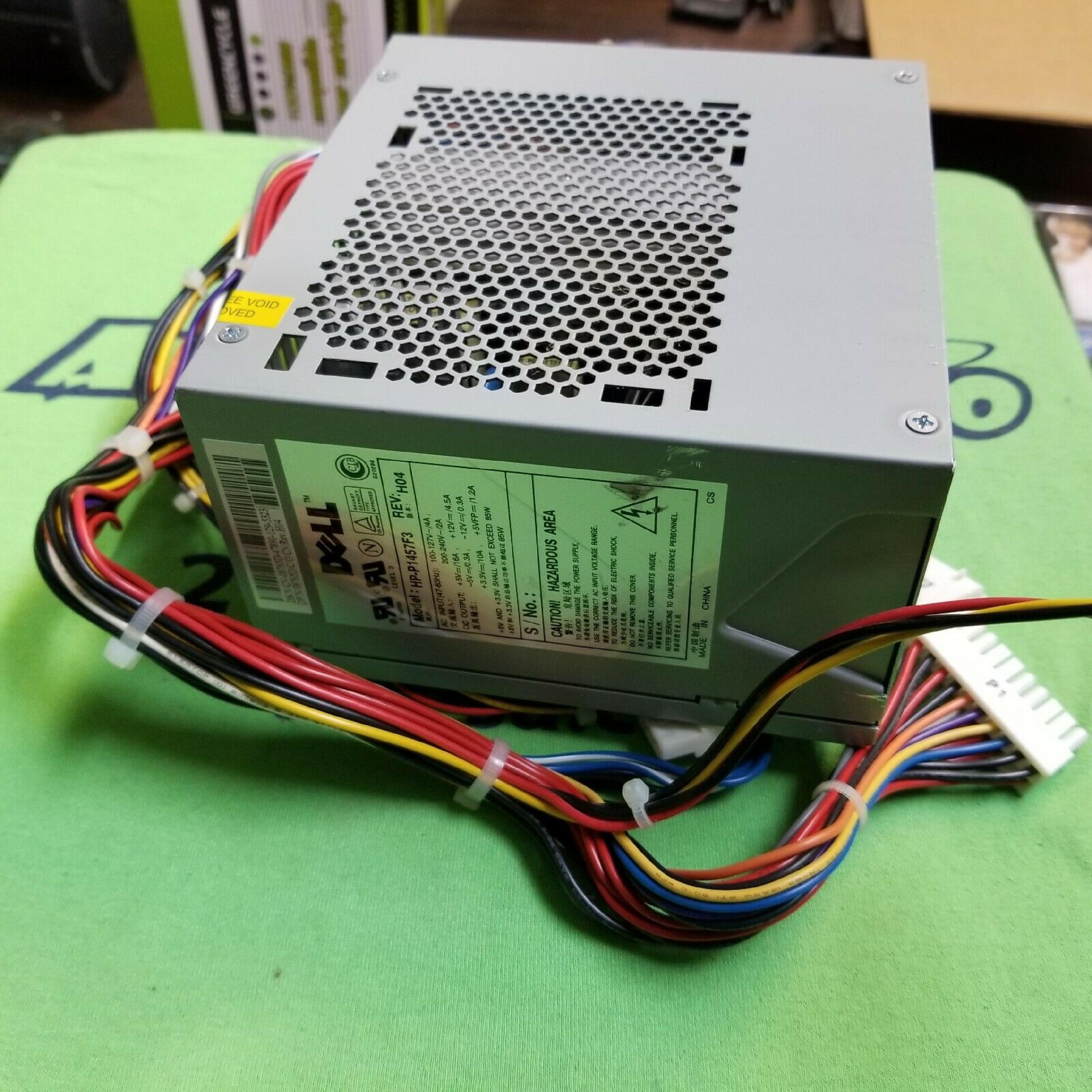 DELL HP-P1457F3 85W POWER SUPPLY 200W ATX 20 PIN