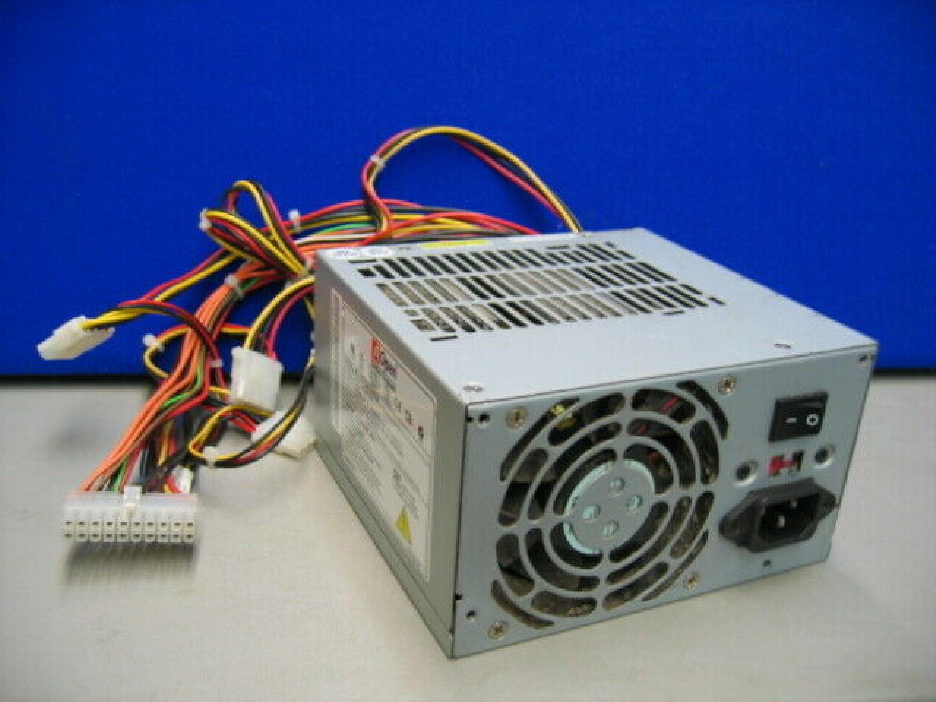 ACER / AOPEN 56.04250.A11 250W 20PIN ATX POWER SUPPLY 5 MOLEX 2 BERG