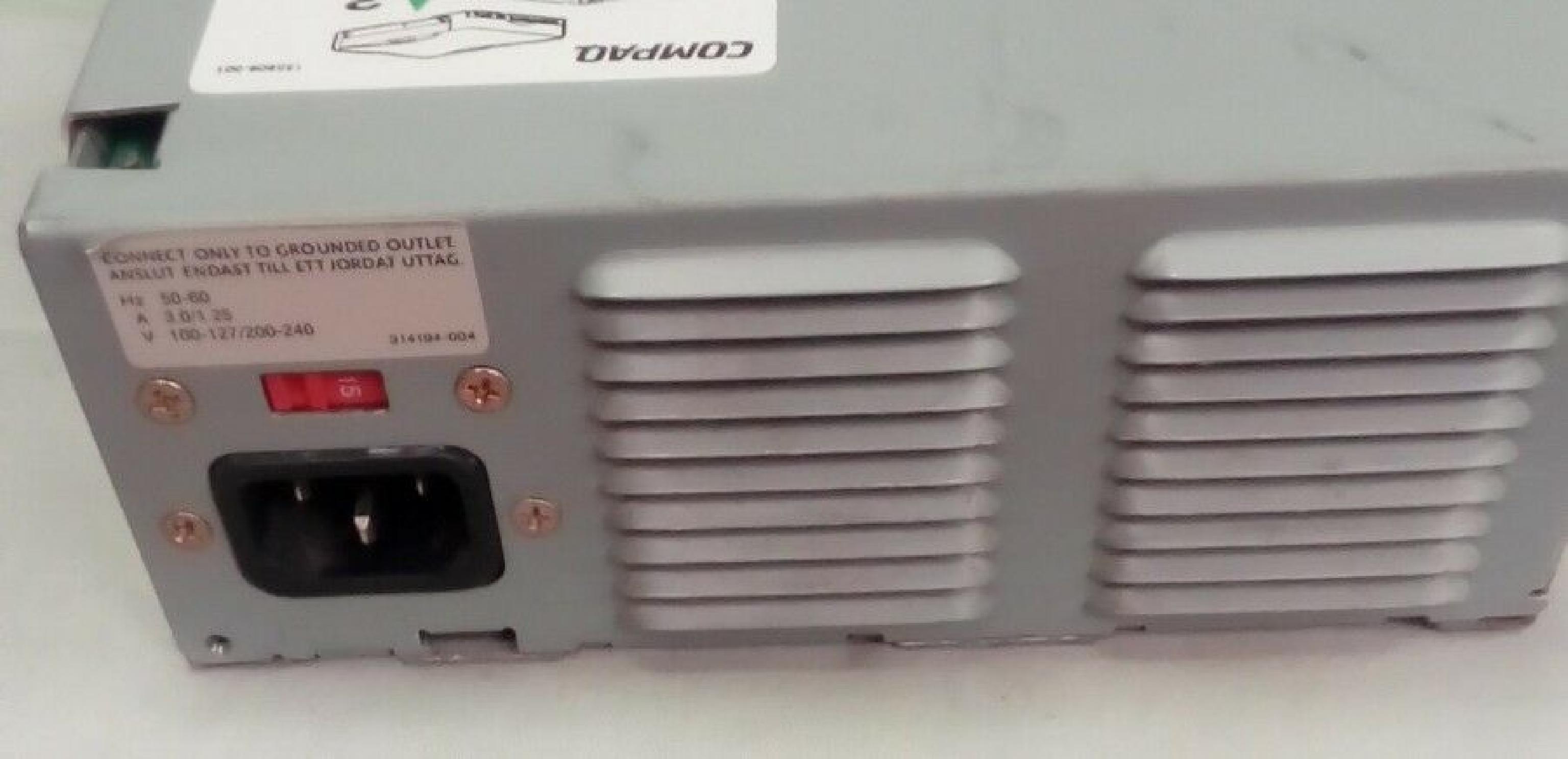 COMPAQ / HEWLETT PACKARD / HP / LITEON 165997-001 120W POWER SUPPLY DESKPRO ATX STYLE 200 WATT