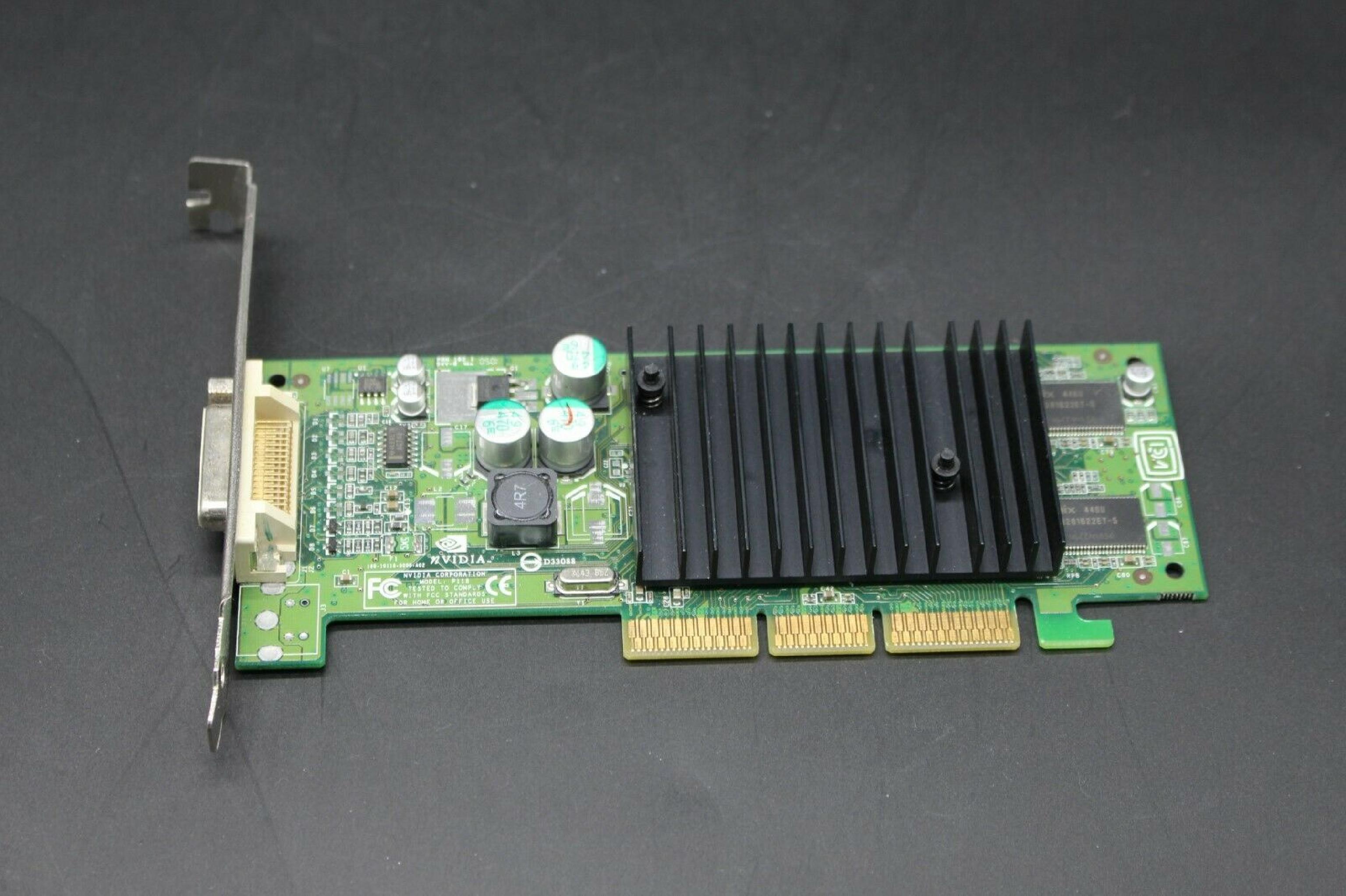 NVIDIA / ATI / PNY VCQ4280NVSB AGP VIDEO CARD WITH OUTPUT 64MB QUADRO NVS 280 DMS-59 DVI OUT