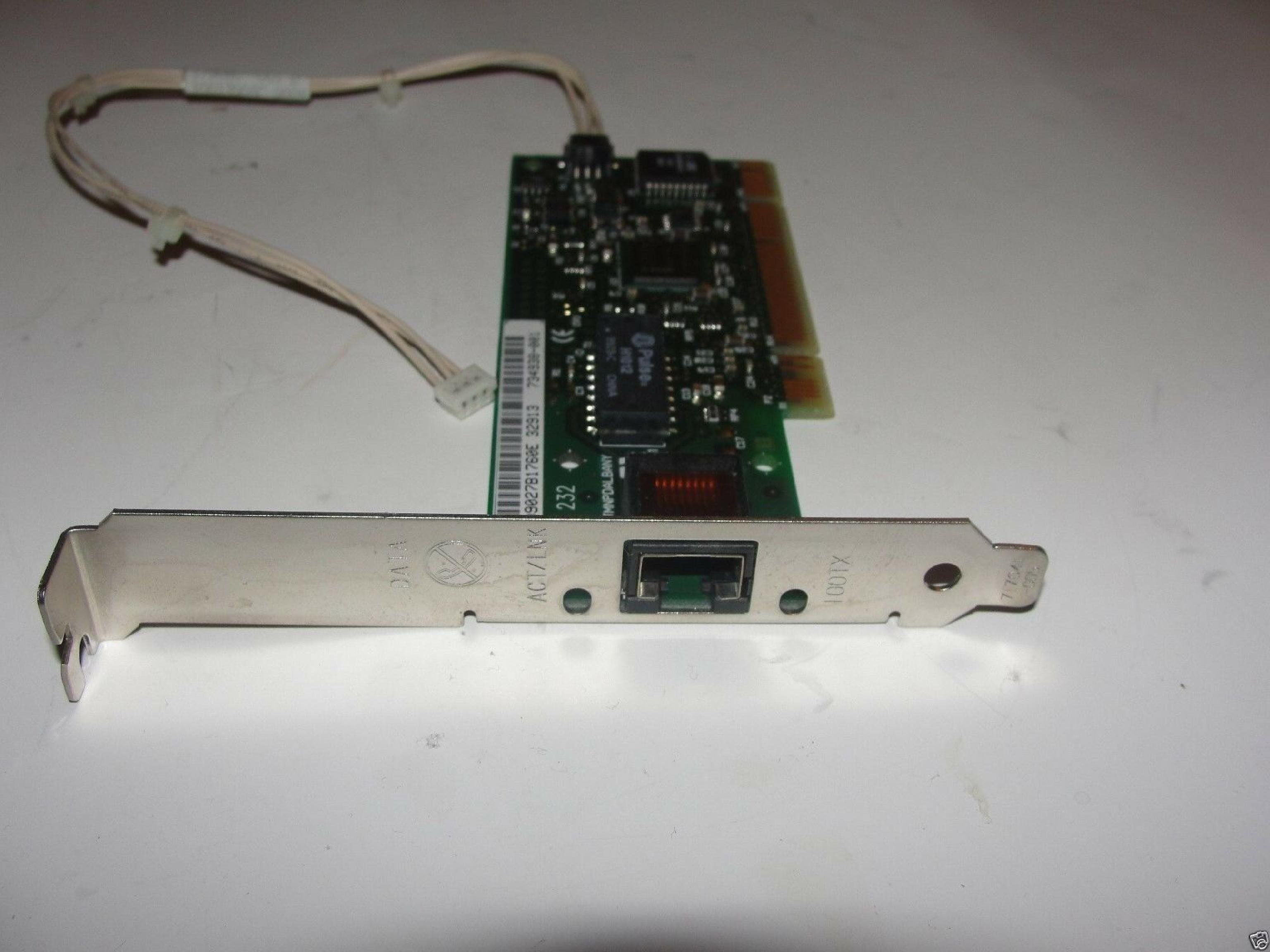 COMPAQ / HEWLETT PACKARD / HP 108897-001 PCI 10/100 BASE TX LAN NETWORK CARD