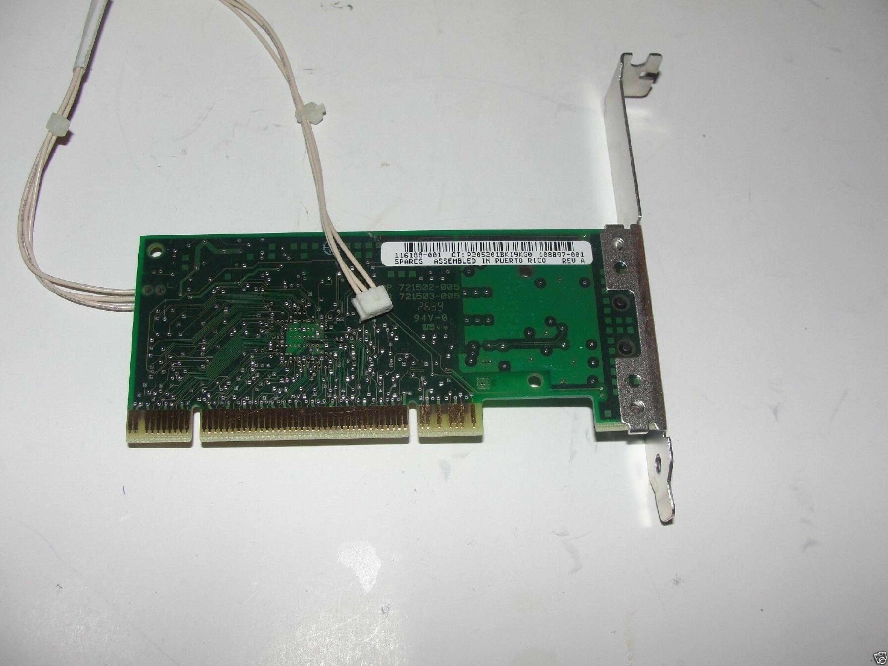 COMPAQ / HEWLETT PACKARD / HP 108897-001 PCI 10/100 BASE TX LAN NETWORK CARD