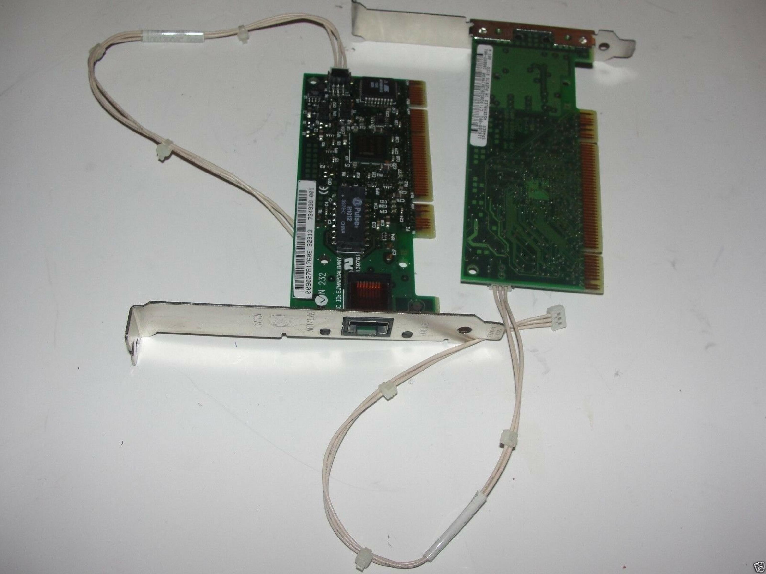 COMPAQ / HEWLETT PACKARD / HP 108897-001 PCI 10/100 BASE TX LAN NETWORK CARD