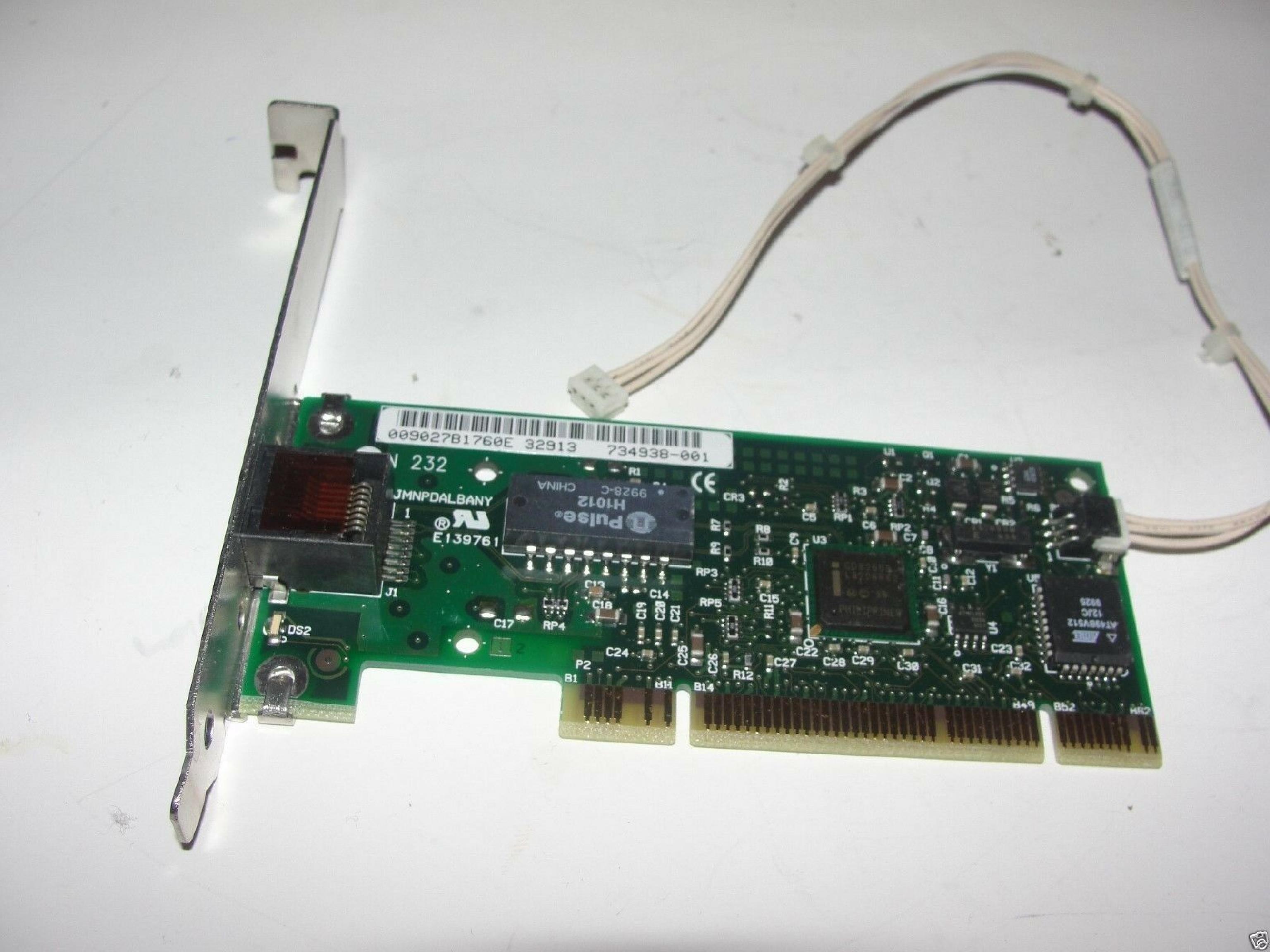 COMPAQ / HEWLETT PACKARD / HP 108897-001 PCI 10/100 BASE TX LAN NETWORK CARD