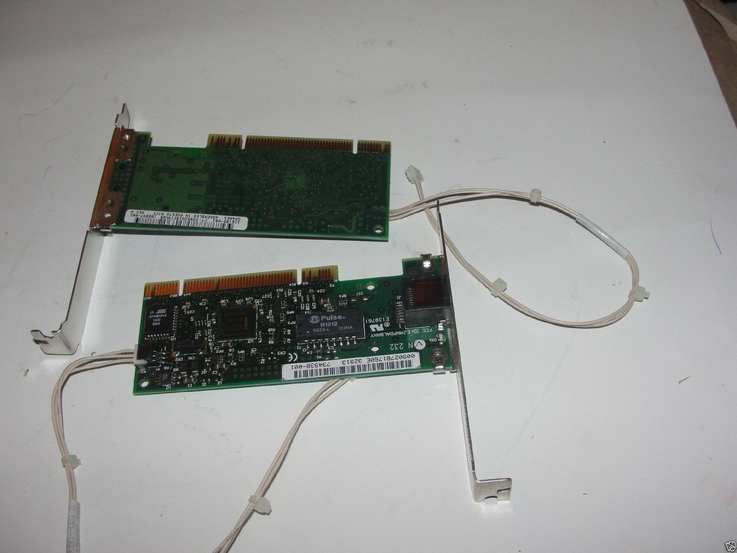 COMPAQ / HEWLETT PACKARD / HP 108897-001 PCI 10/100 BASE TX LAN NETWORK CARD