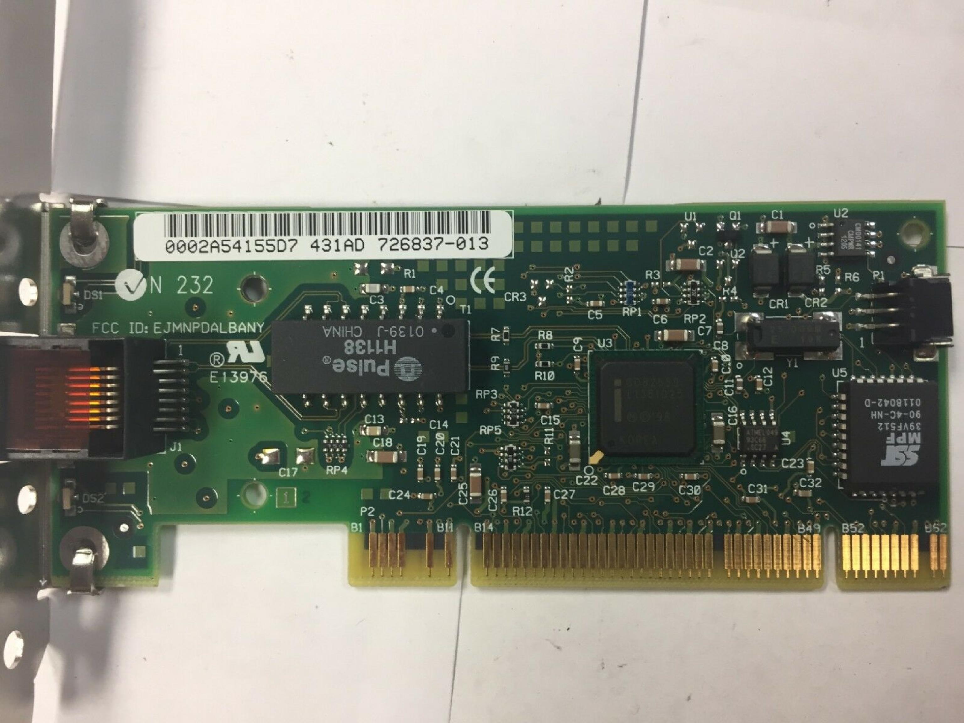 COMPAQ / HEWLETT PACKARD / HP 174829-001 PCI 10/100 BASE TX LAN NETWORK CARD