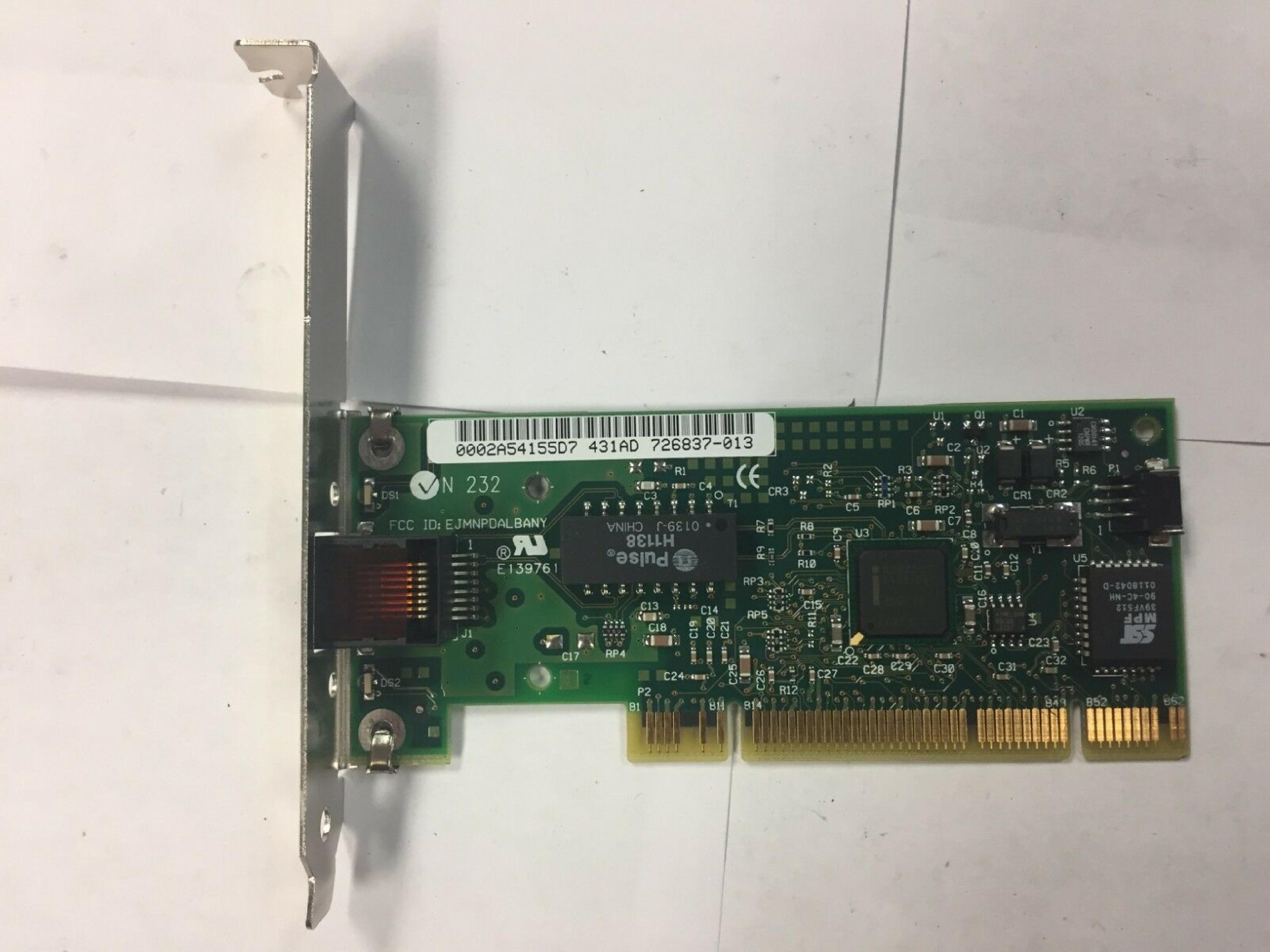 COMPAQ / HEWLETT PACKARD / HP 174829-001 PCI 10/100 BASE TX LAN NETWORK CARD