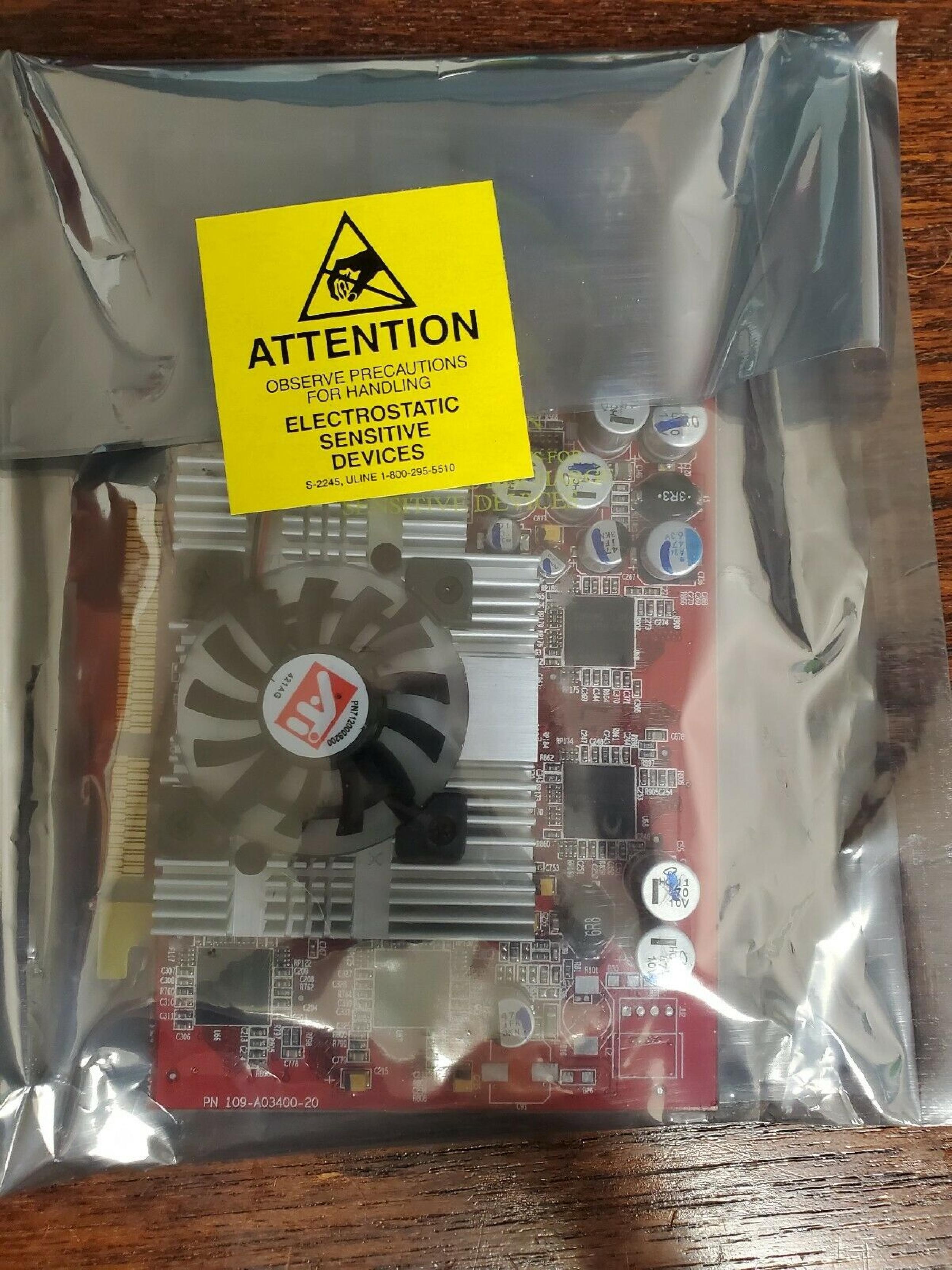 ATI 109-A03400-20 RADEON 9600XT 128MB DVI S-VIDEO VGA