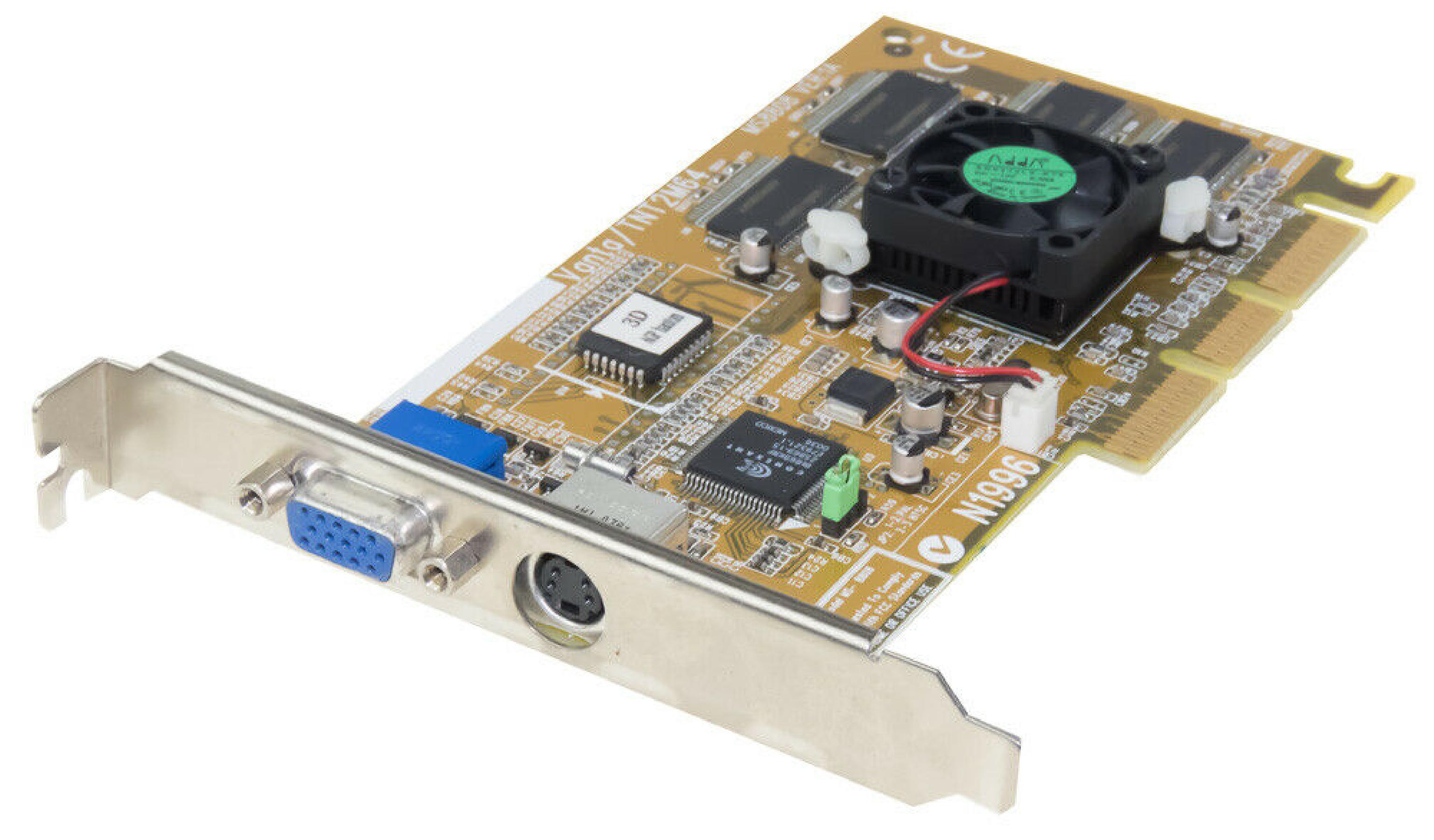 NVIDIA / MICRO-STAR MS-8808 32MB AGP TNT2 VIDEO CARD VGA