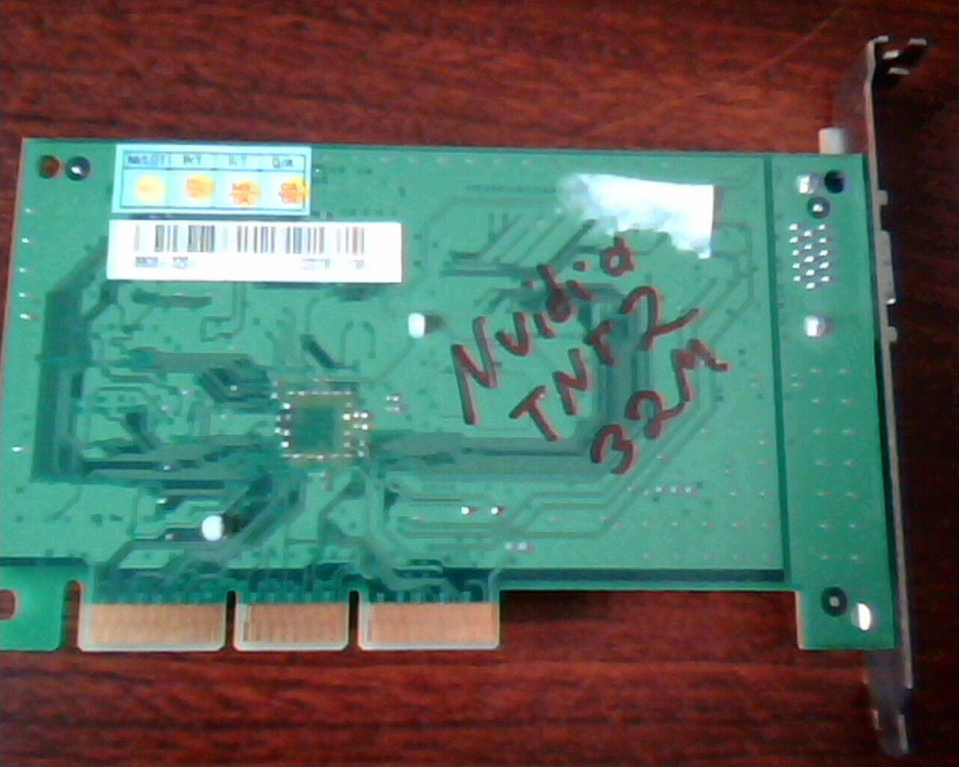 MICRO-STAR TNT2MC4 32MB PCI VGA VIDEO CARD