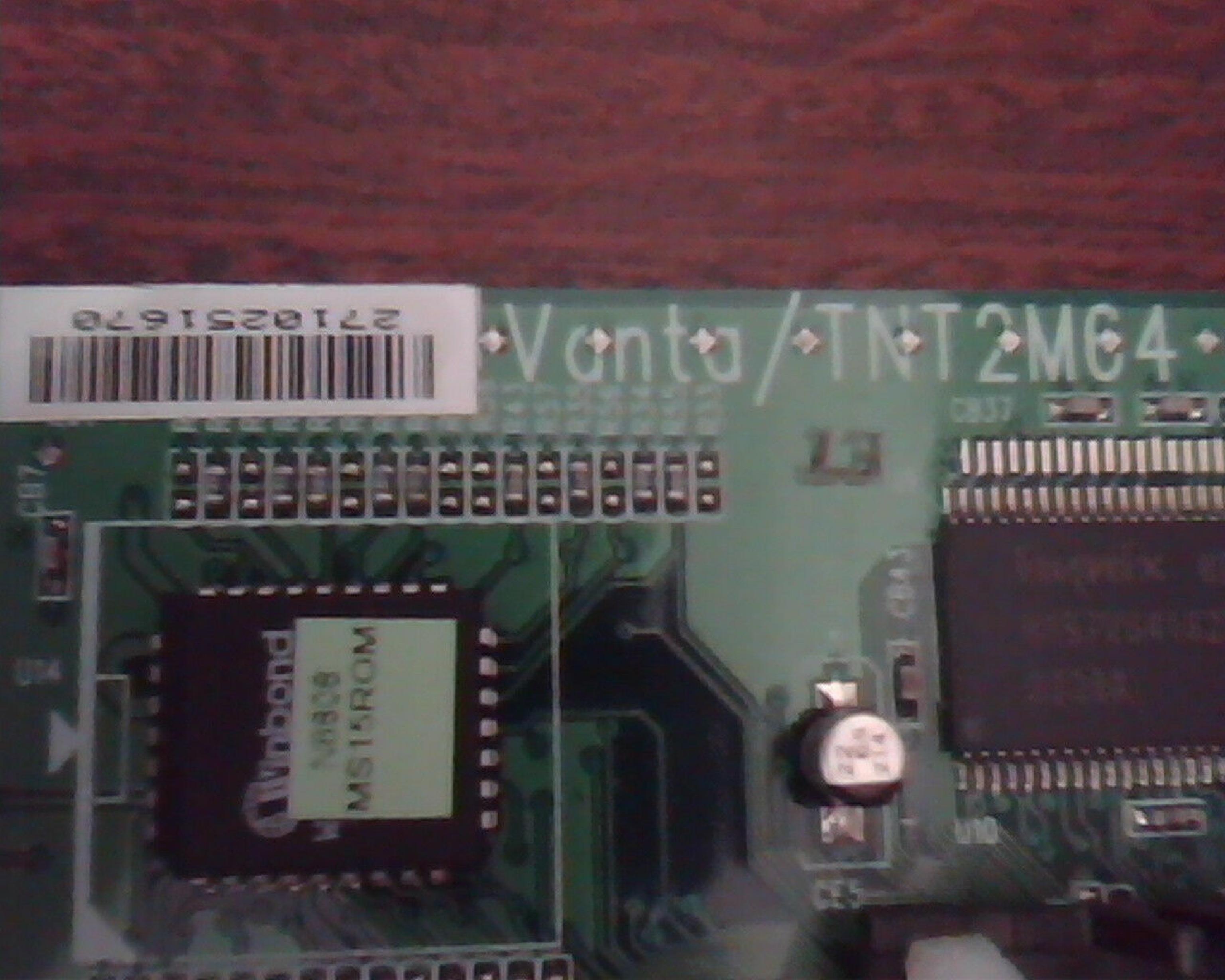 MICRO-STAR TNT2MC4 32MB PCI VGA VIDEO CARD