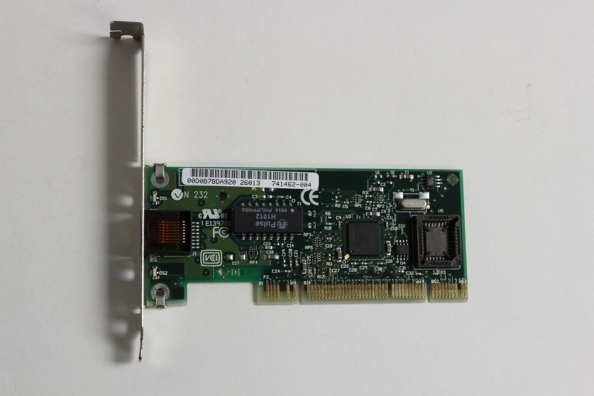 INTEL 741462-004 PCI NETWORK CARD