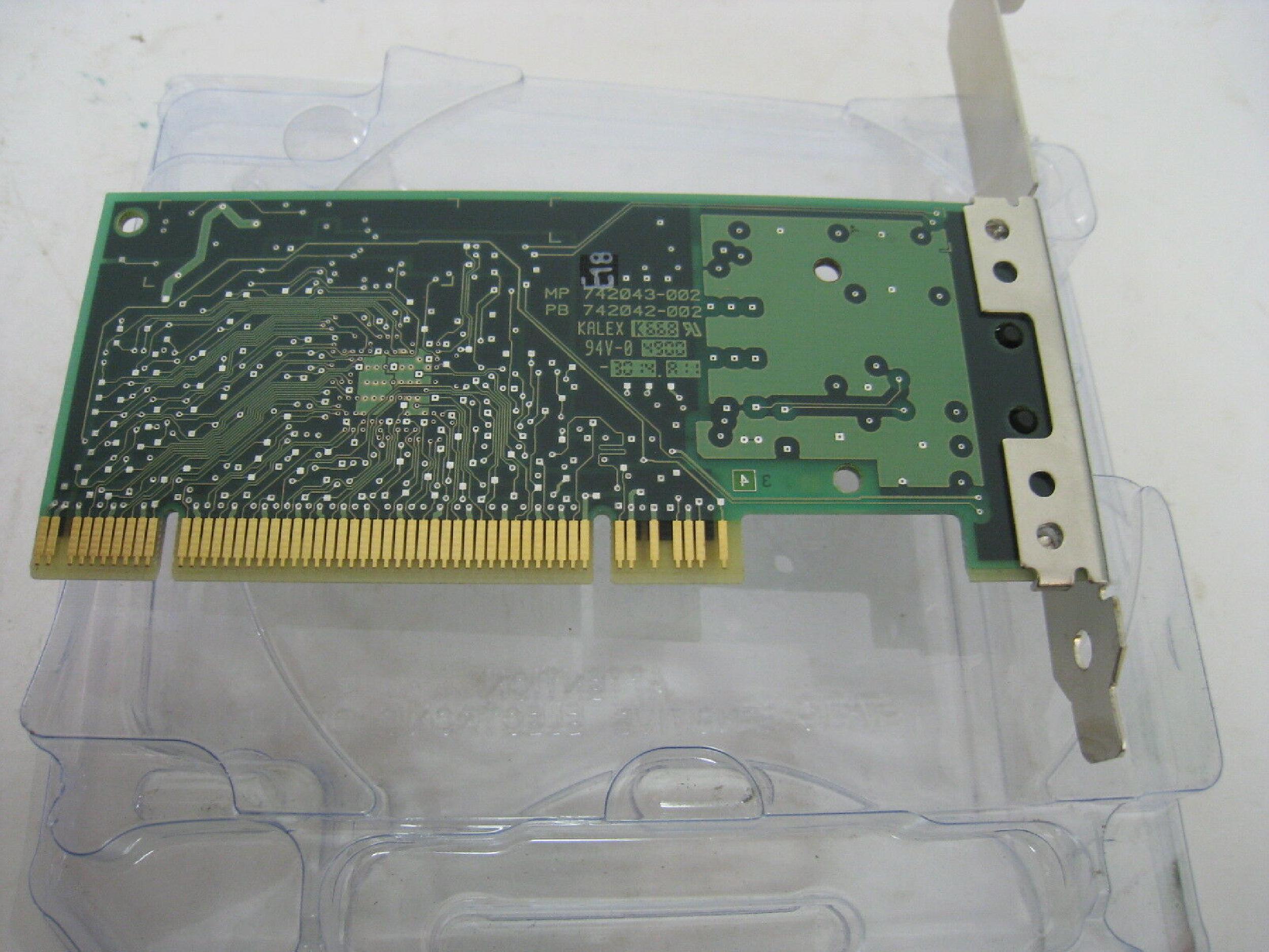 INTEL 742043-002 PCI NETWORK CARD