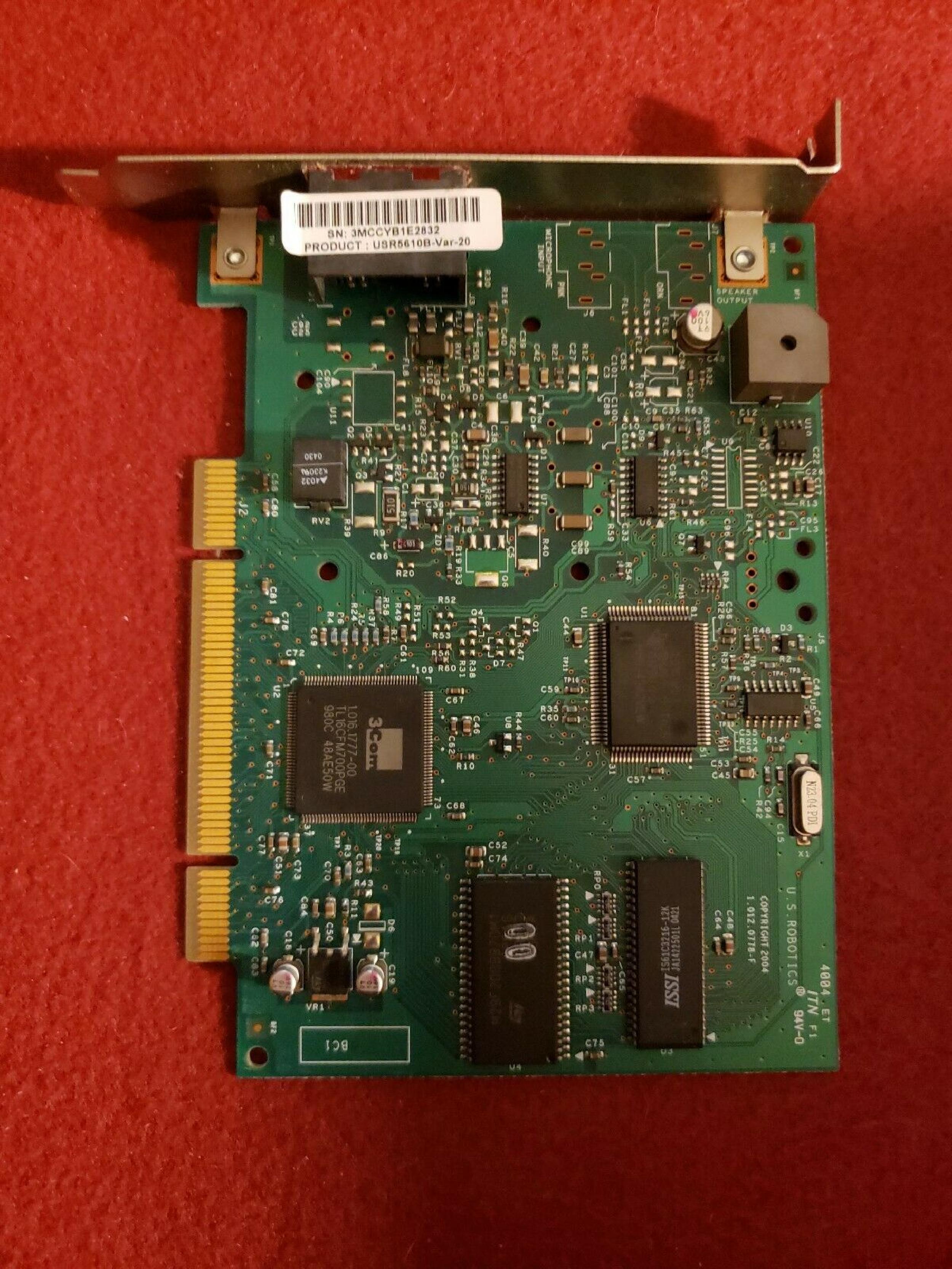 US ROBOTICS / USR USR5610B PCI NETWORK CARD