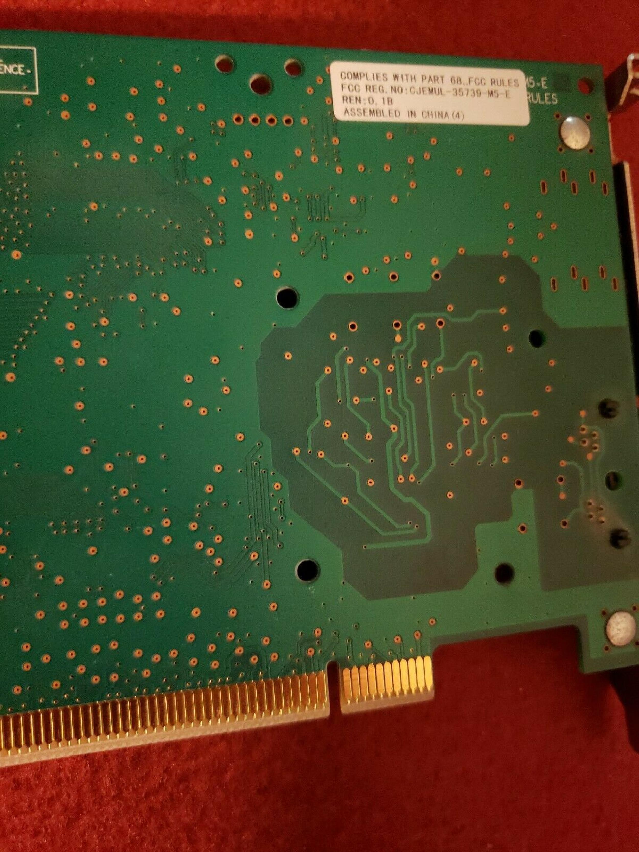 US ROBOTICS / USR USR5610B PCI NETWORK CARD