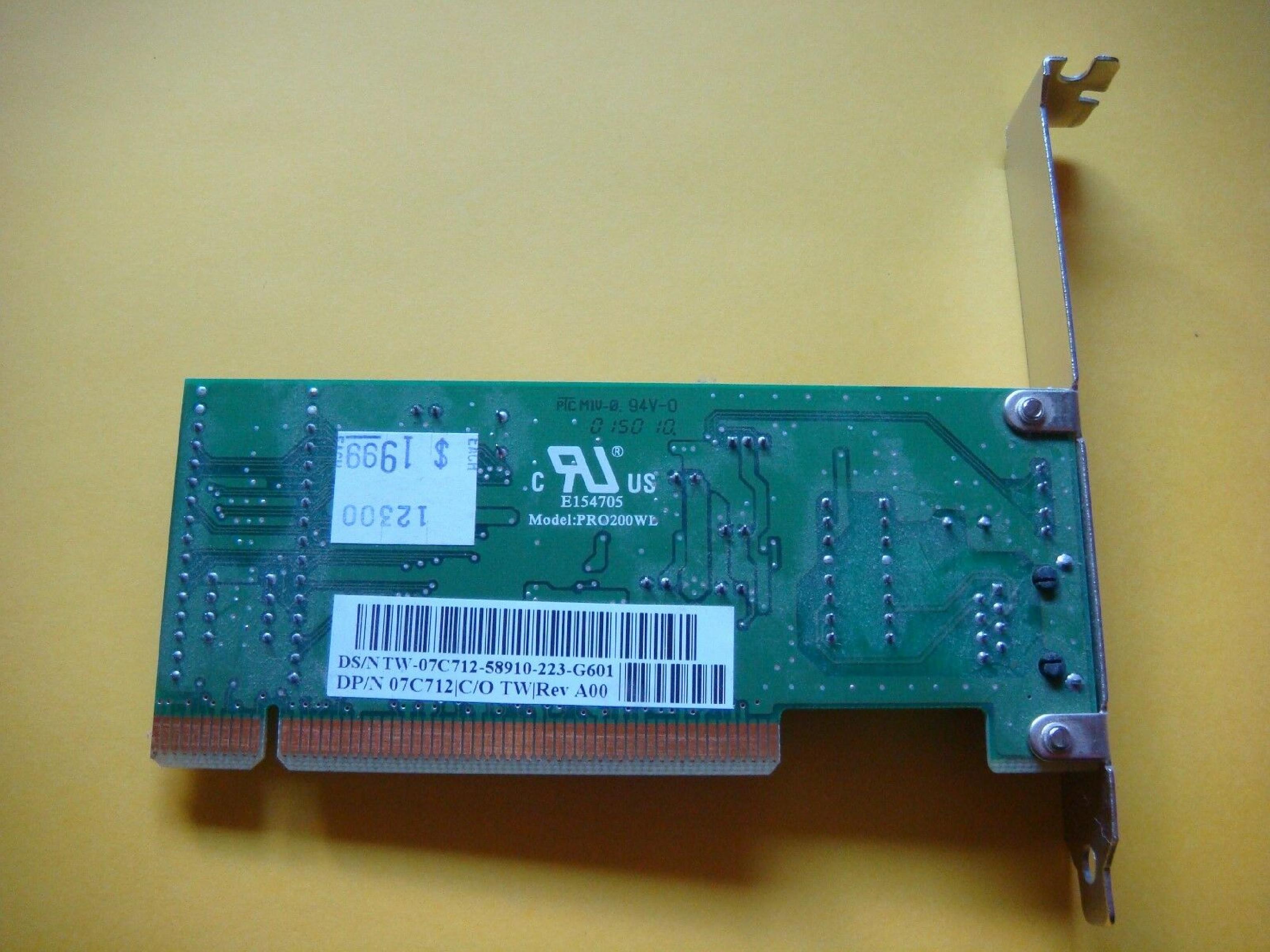 CNET PRO200WL PCI LAN 10/100BASE TX NETWORK CARD