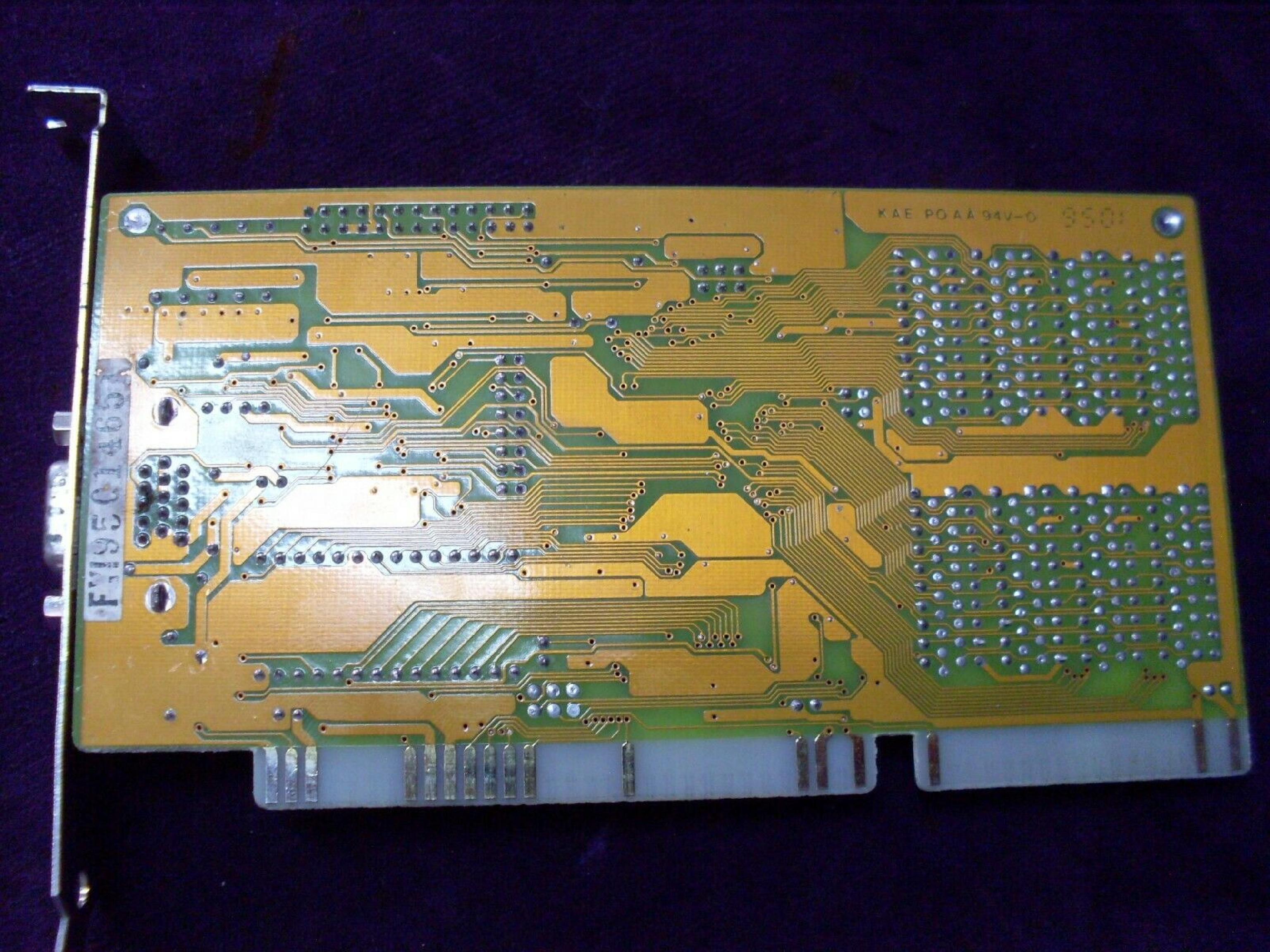 TRIDENT MICROSYSTEMS KC7-89CLD248 ISA VGA WITH TVGA8900D-R