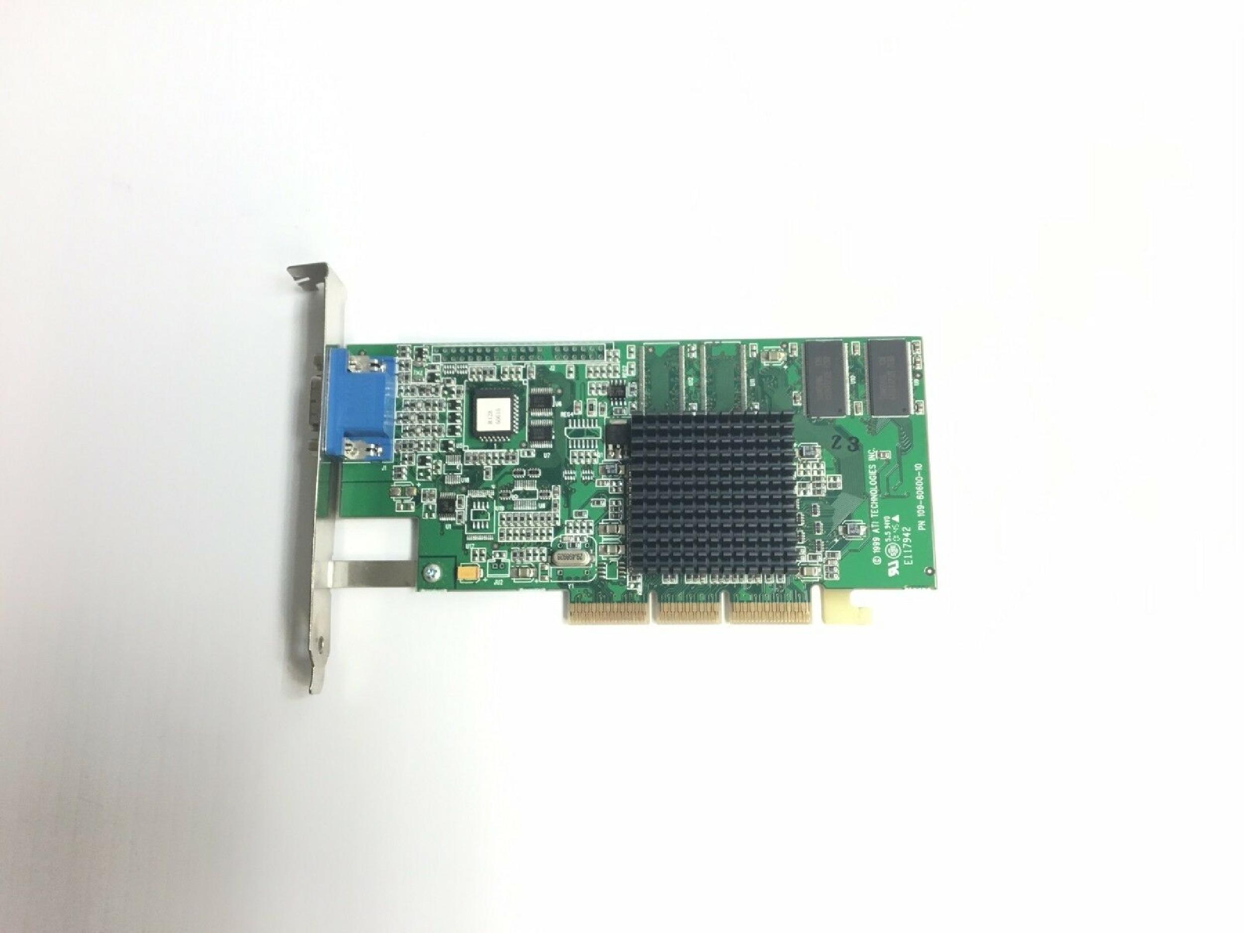 ATI 1026061710 16MB AGP VIDEO CARD WITH VGA OUTPUT RAGE 128 PORT